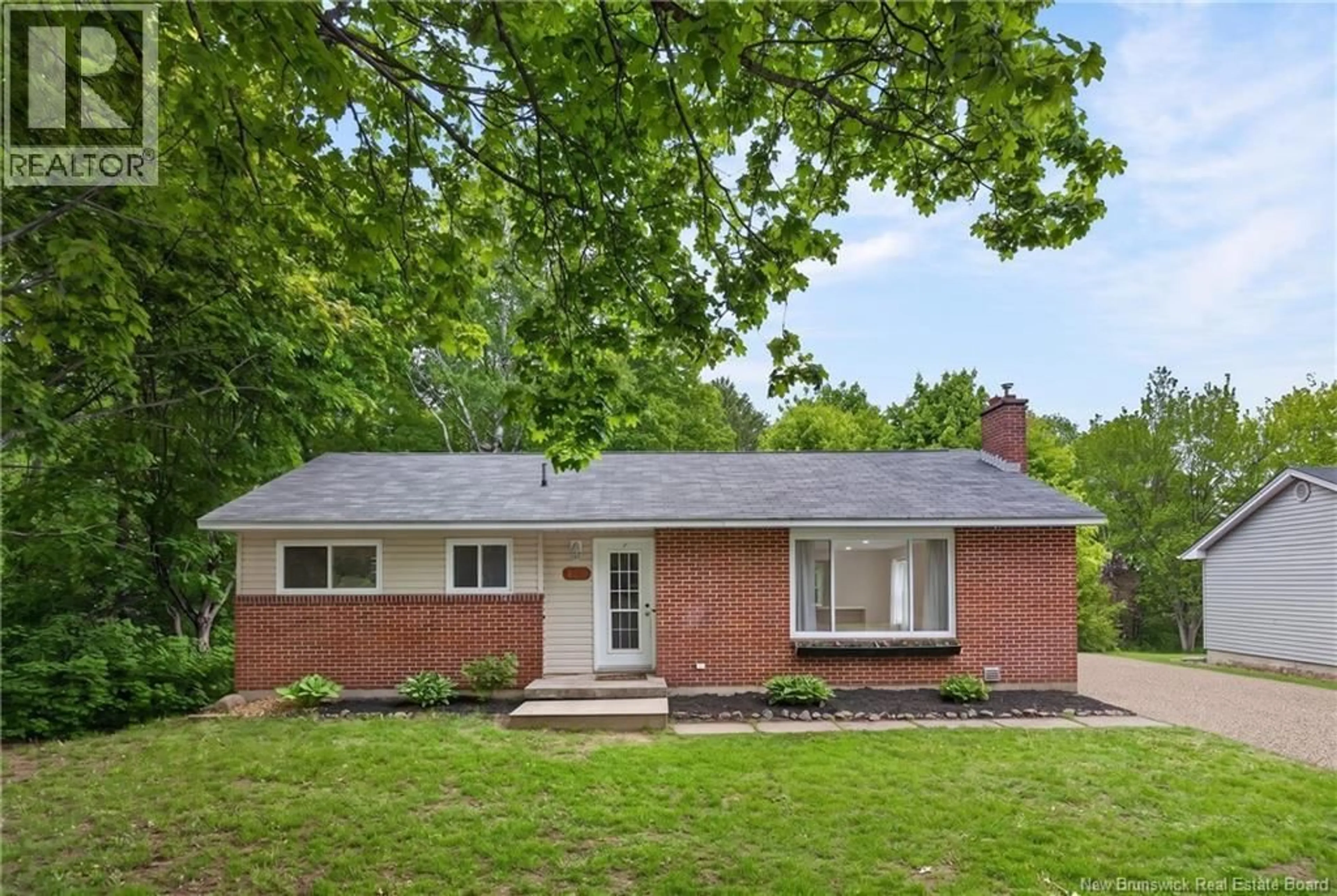 Home with brick exterior material, street for 132 TOPCLIFFE CRESCENT, Fredericton New Brunswick E3B4P9