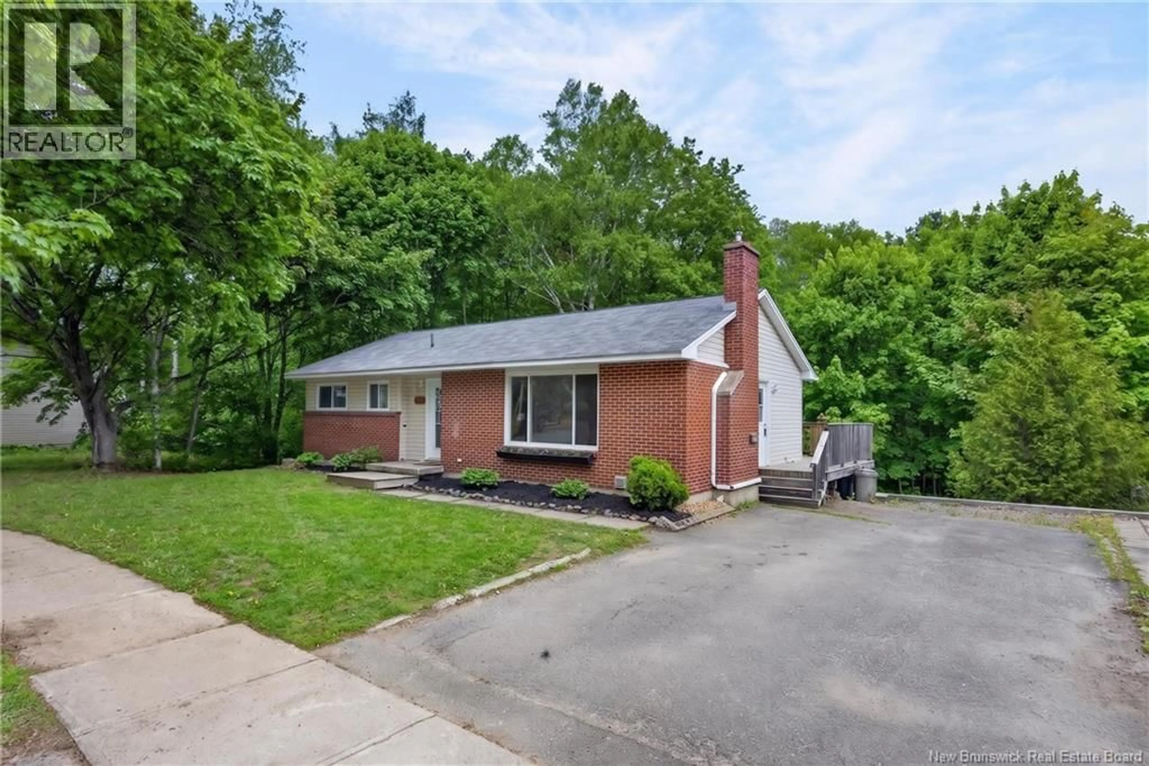 Home with brick exterior material, street for 132 TOPCLIFFE CRESCENT, Fredericton New Brunswick E3B4P9