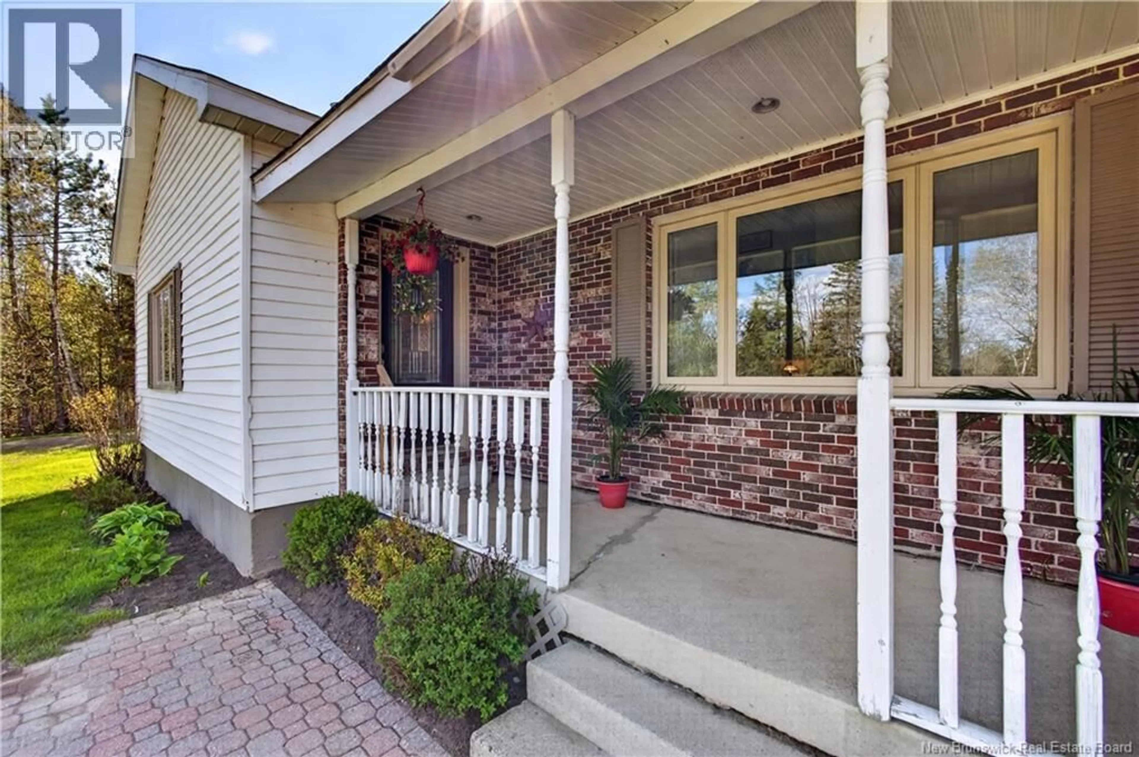 Home with brick exterior material, street for 736 BACK ROAD, Lyttleton New Brunswick E9E1X5