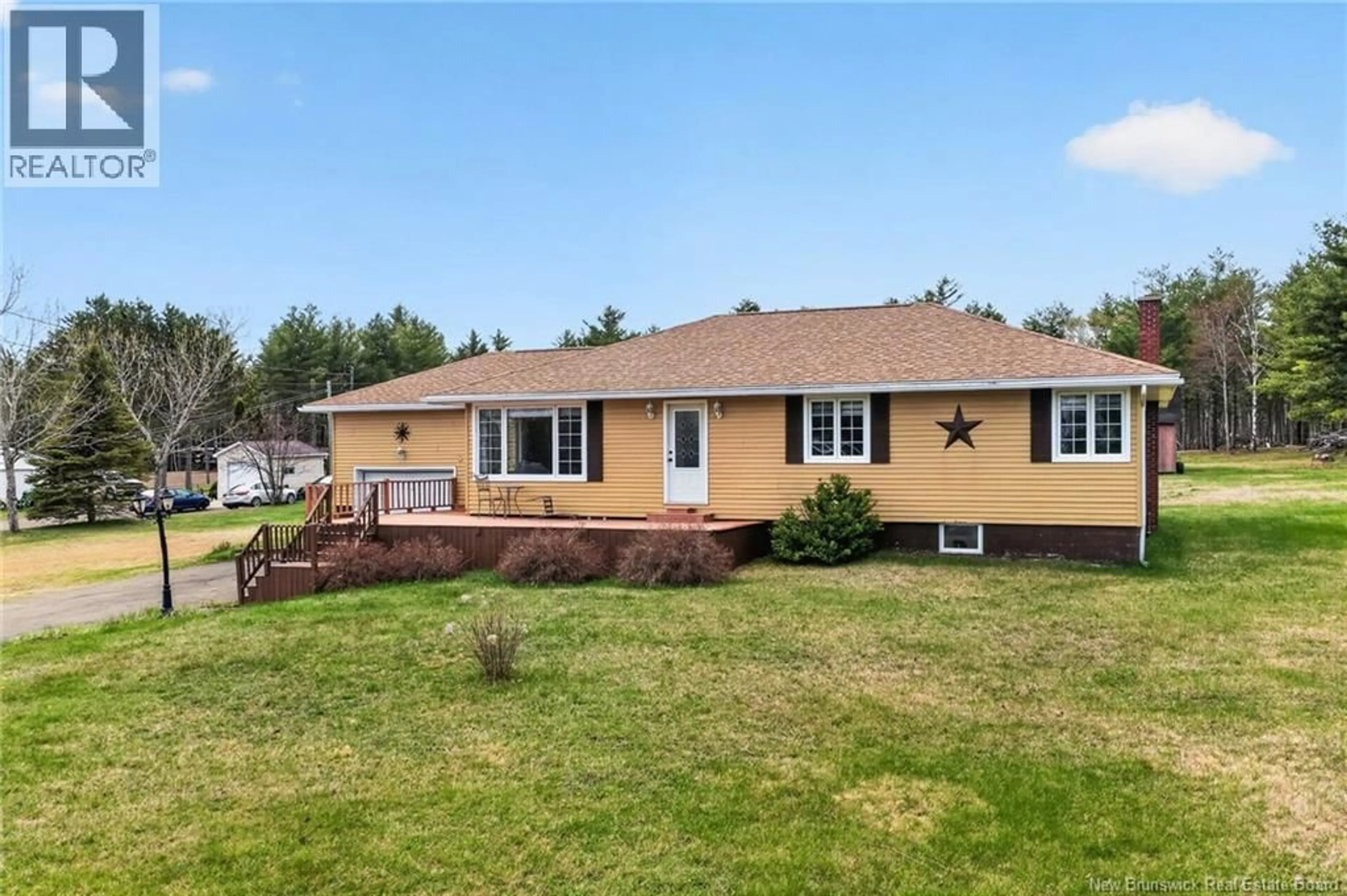 Home with vinyl exterior material, street for 7680 ROUTE 134, Sainte-Anne-De-Kent New Brunswick E4S1H4