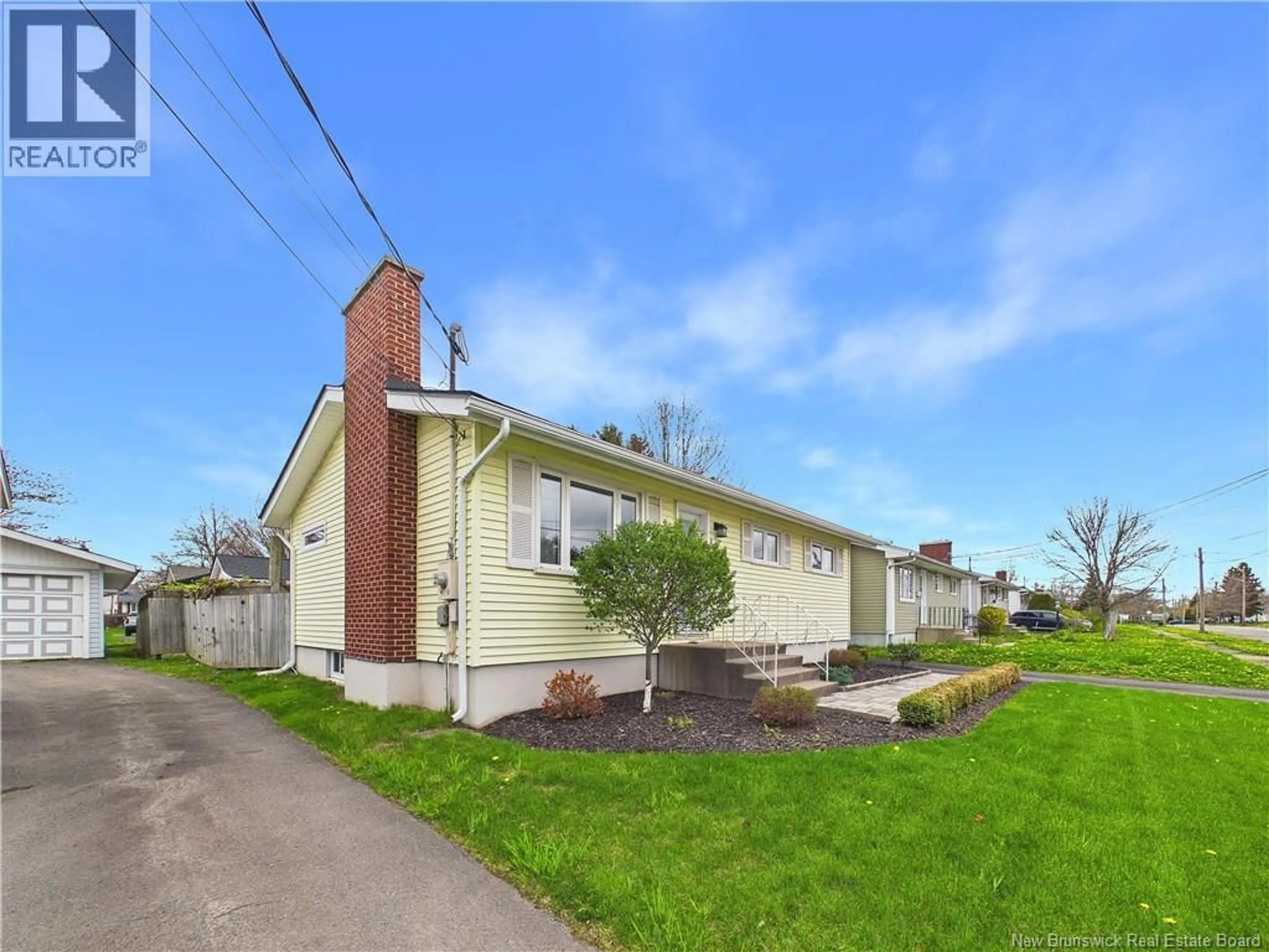 Home with vinyl exterior material, street for 156 SUMNER, Moncton New Brunswick E1C8A5