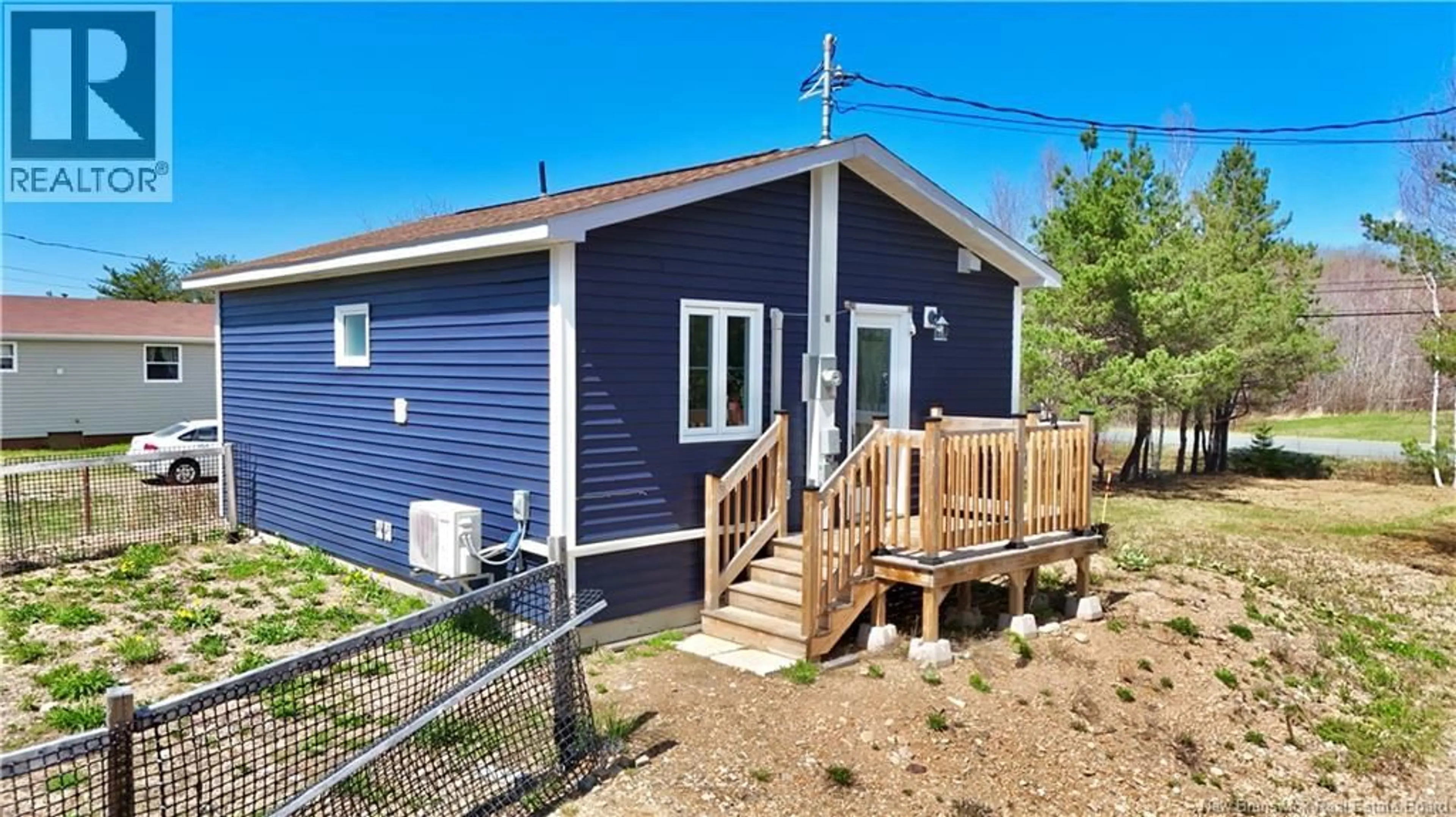 Home with vinyl exterior material, street for 3328 ROUTE 134, Miramichi Road New Brunswick E2A1T8