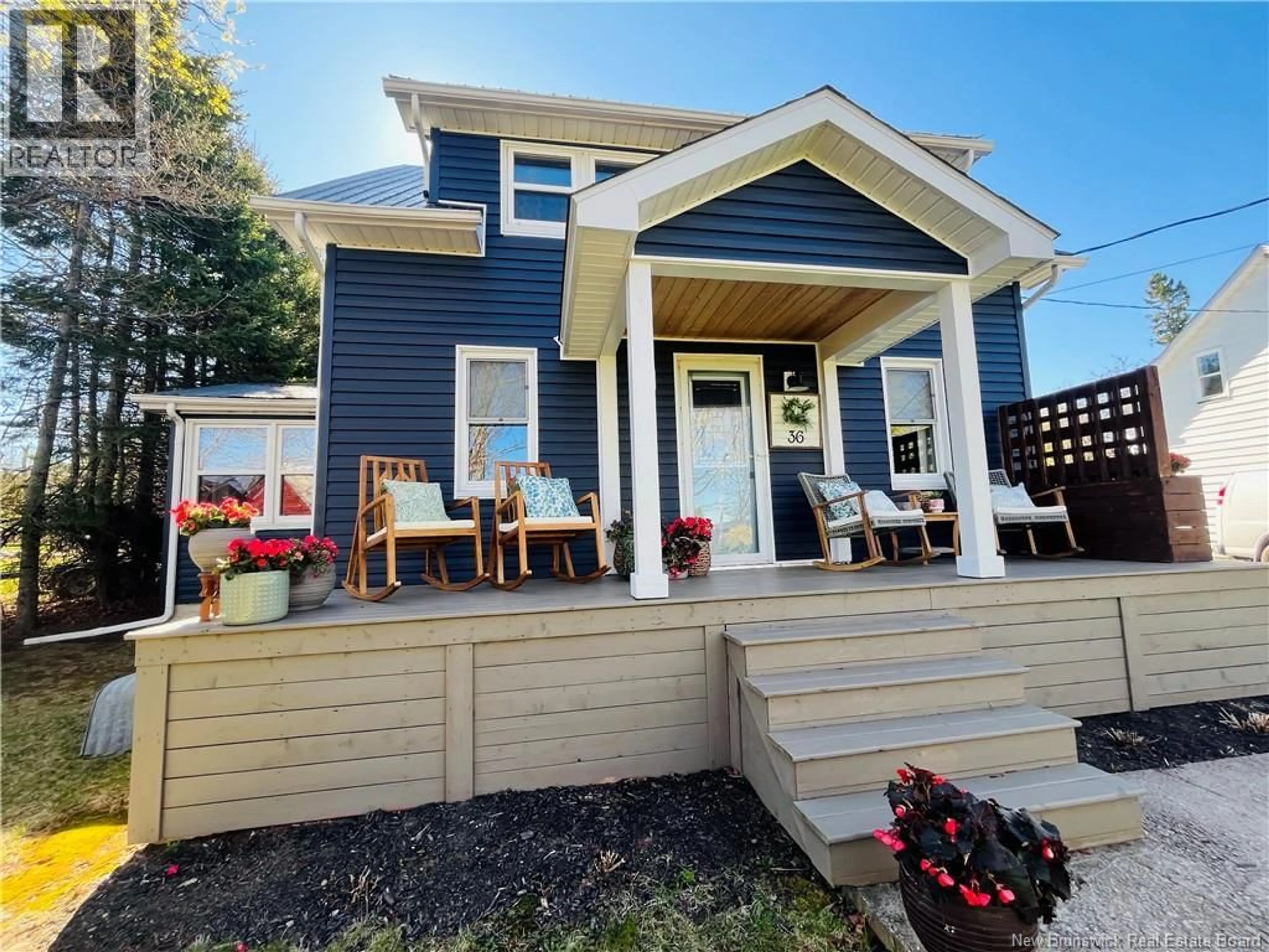Home with vinyl exterior material, street for 36 ST. PATRICKS DRIVE, Miramichi New Brunswick E1N5V5