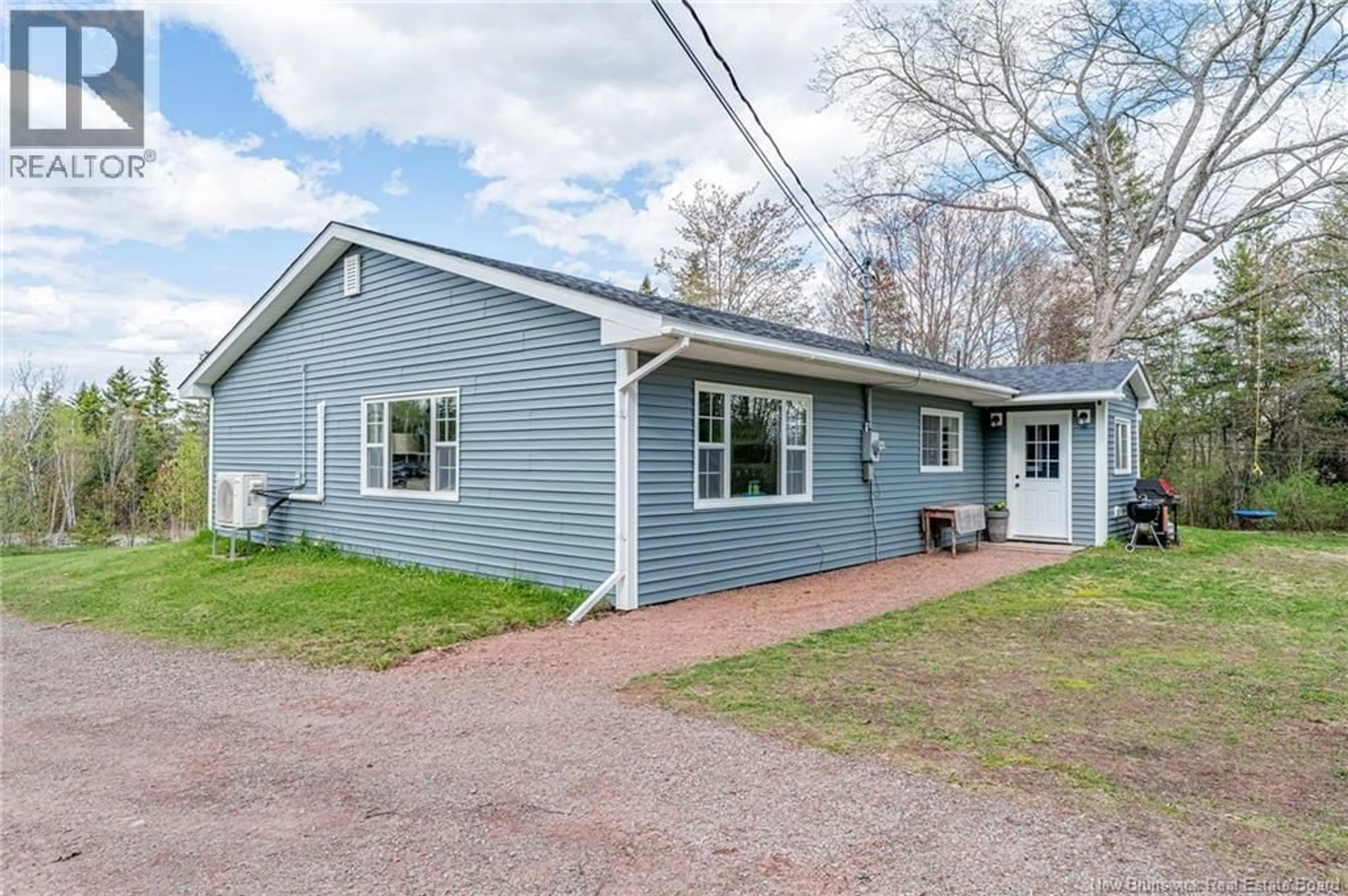 Home with vinyl exterior material, street for 7 CHERRY STREET, Harvey Station New Brunswick E6K1K6