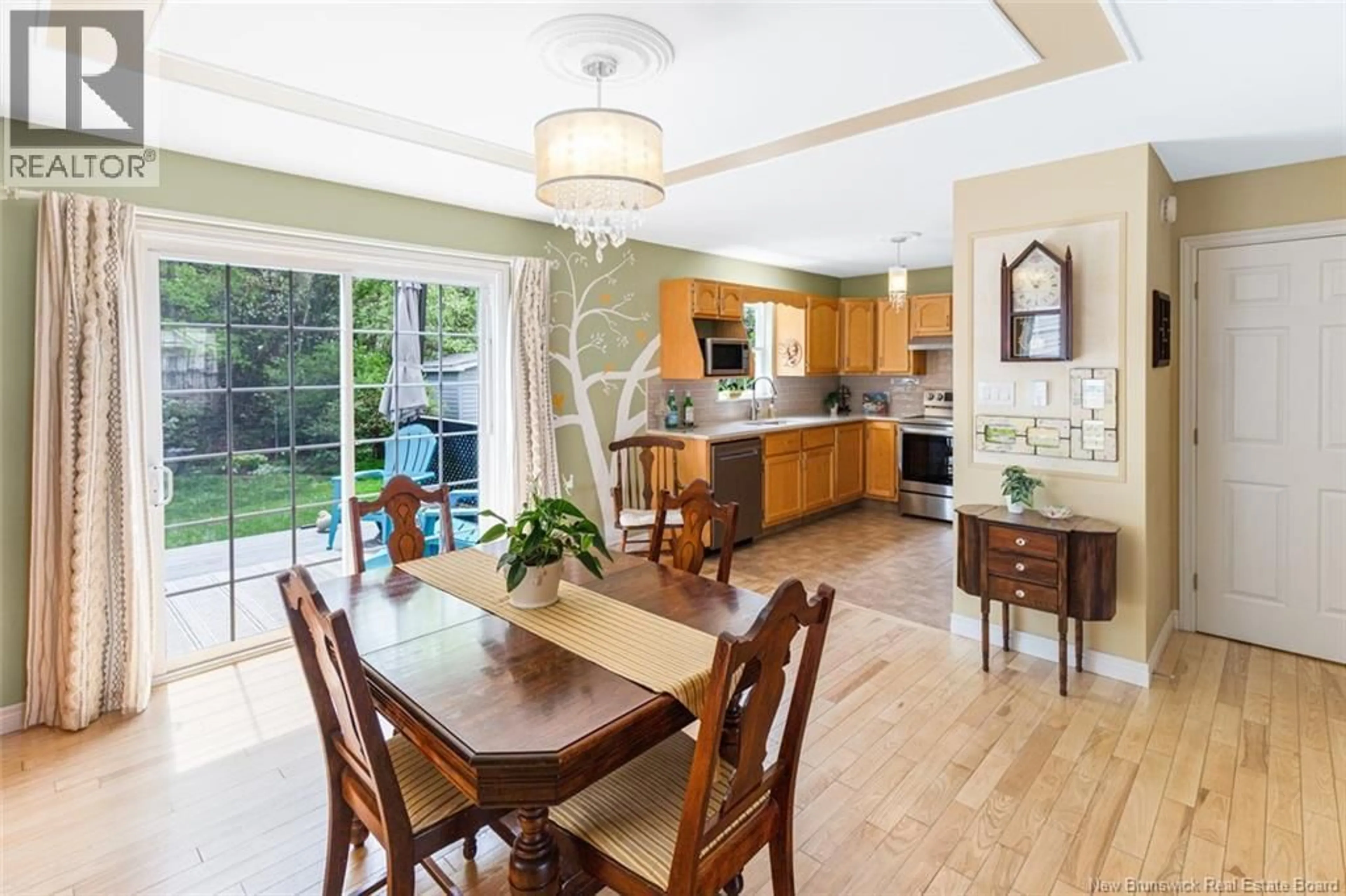 Open concept kitchen, ceramic/tile floor for 97 MERLOT CRESCENT, Dieppe New Brunswick E1A7W4