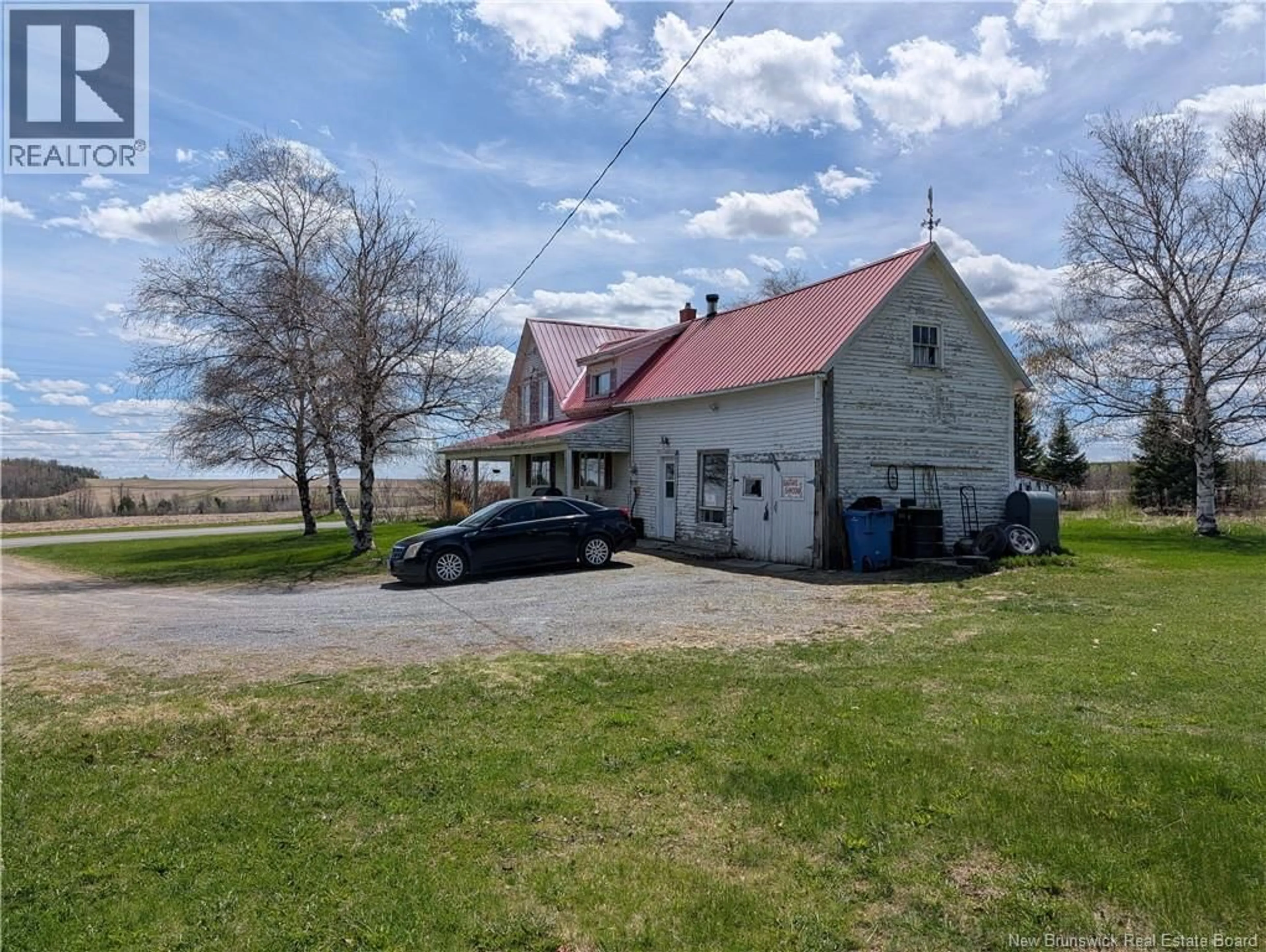 A pic from outside/outdoor area/front of a property/back of a property/a pic from drone, street for 465 ROUTE 375, DSL de Grand-Sault/Falls New Brunswick E3Z1Z2