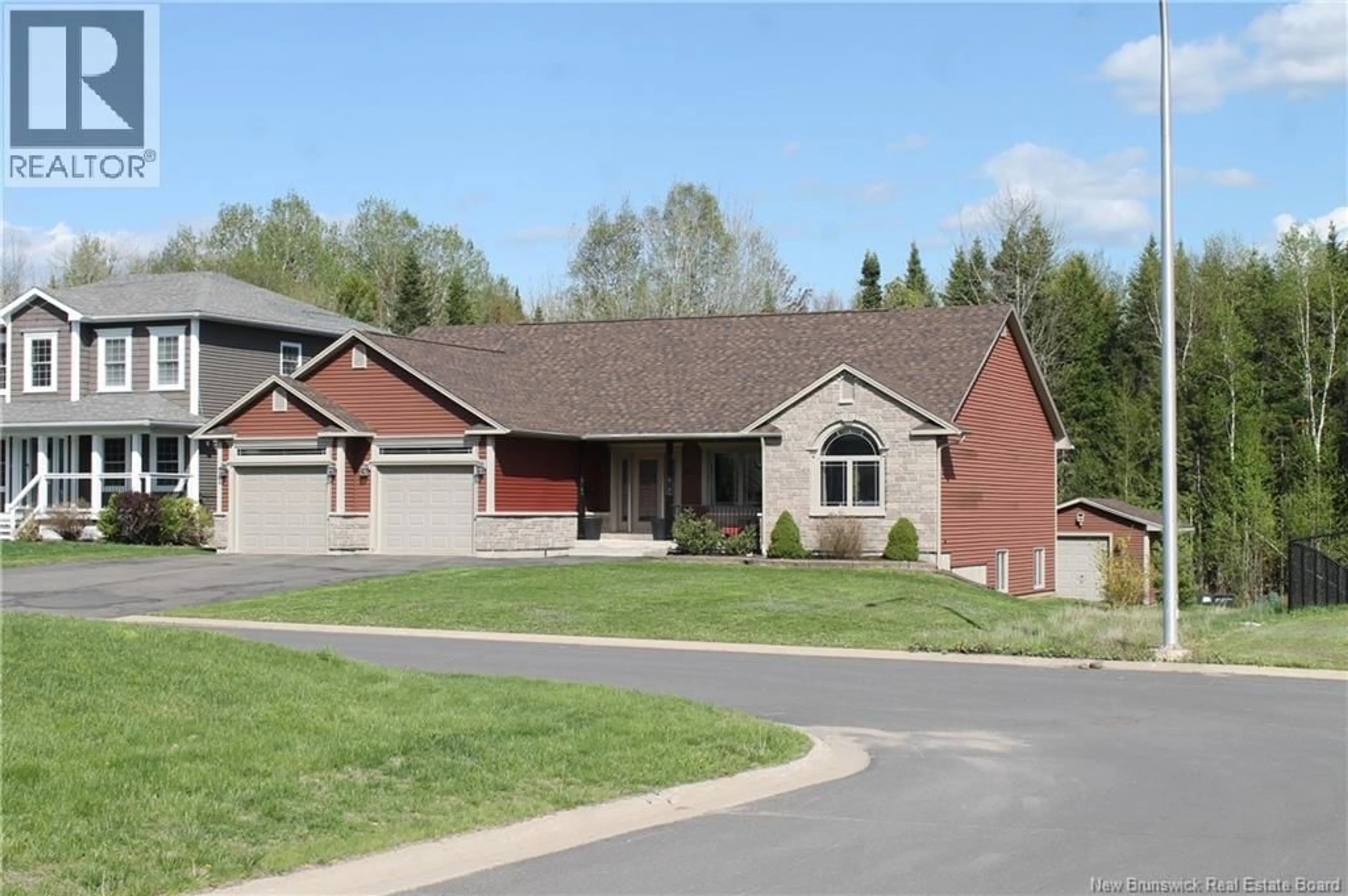 Home with brick exterior material, unknown for 22 TOOLE COURT, Oromocto New Brunswick E2V0J3