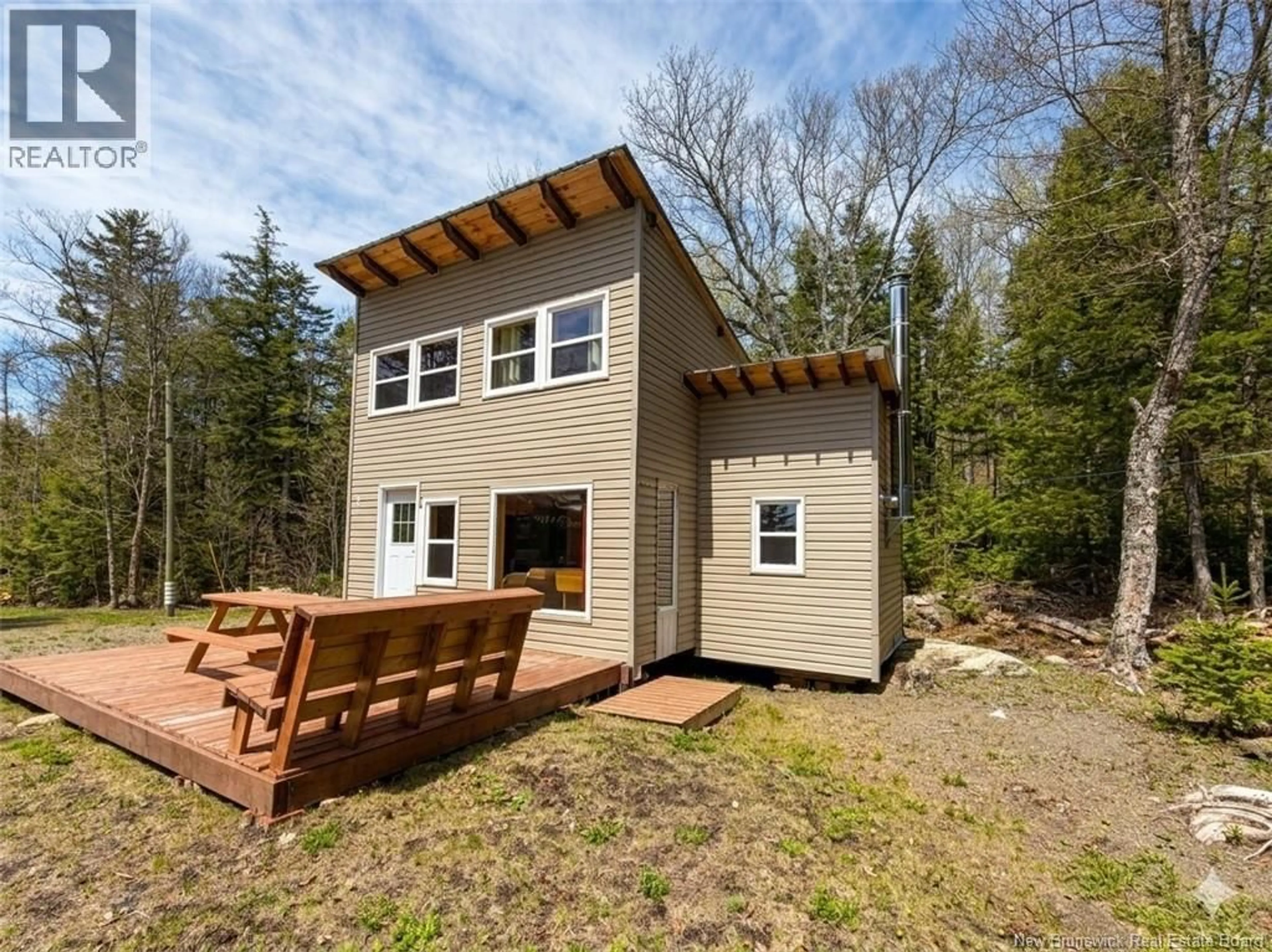 Home with vinyl exterior material, building for 0 DELONG LANE, Eel River Lake New Brunswick E6H0B5