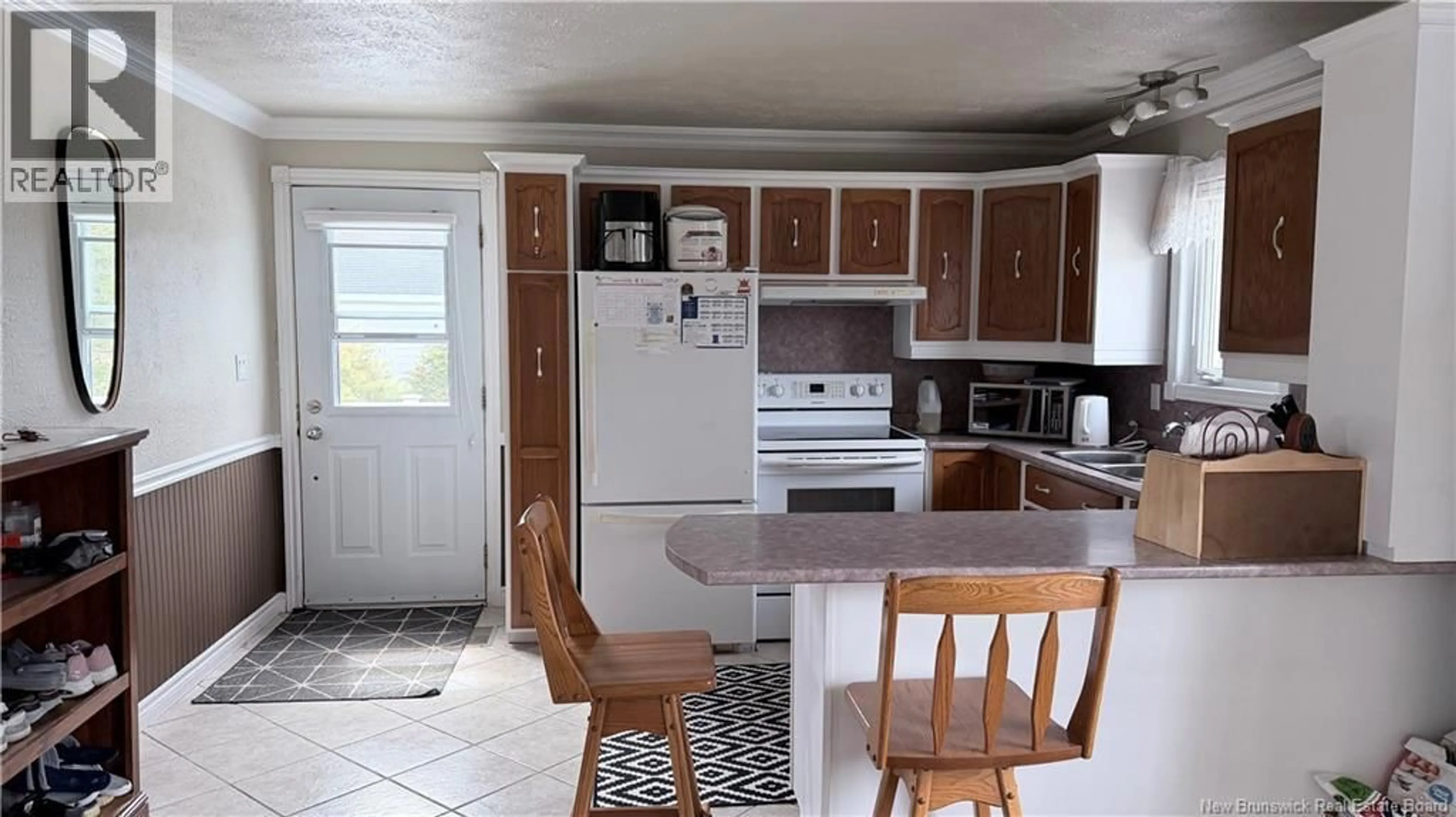 Standard kitchen, ceramic/tile floor for 7063 CH BOUNDARY, Lac Baker New Brunswick E7A1J9