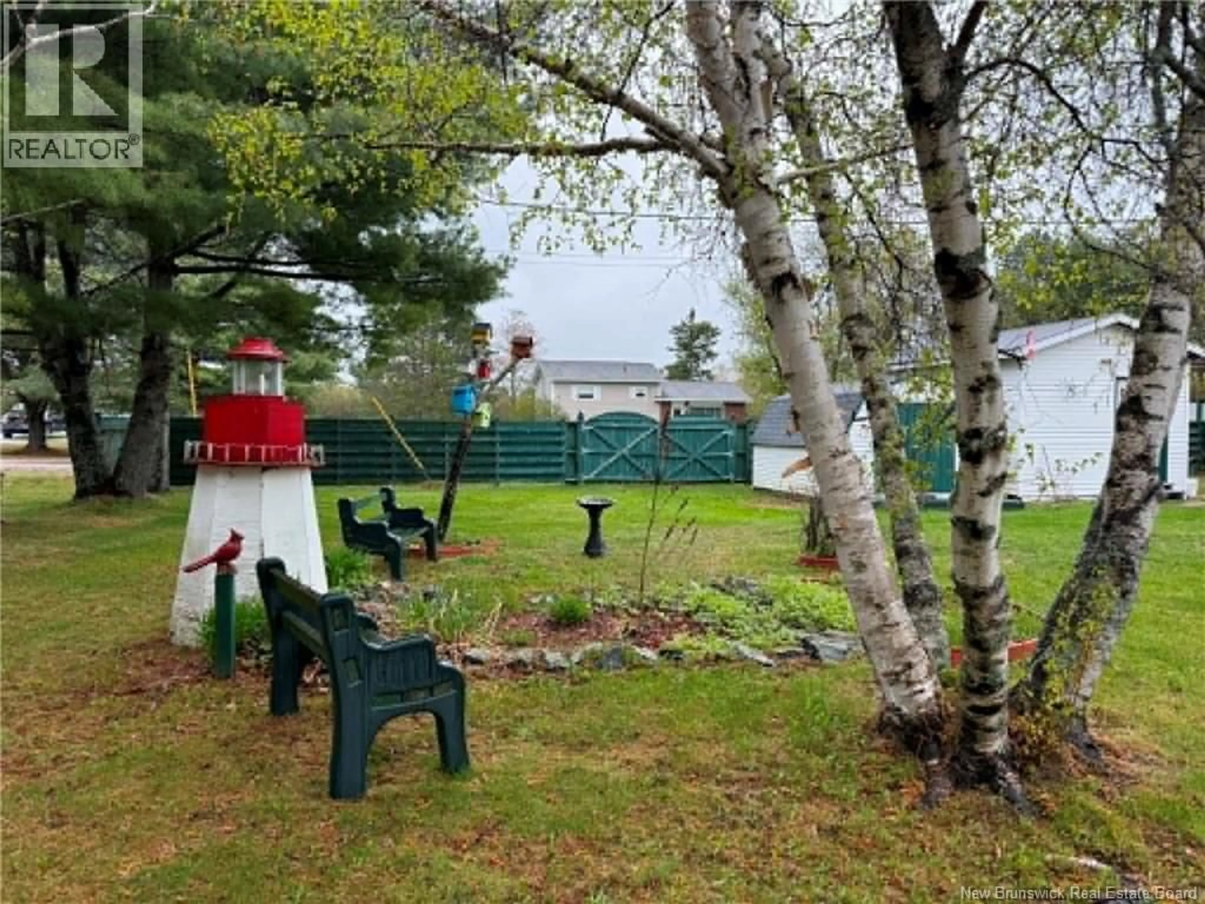 Patio, forest/trees view for 18 BIRCH STREET, Miramichi New Brunswick E1V7C4