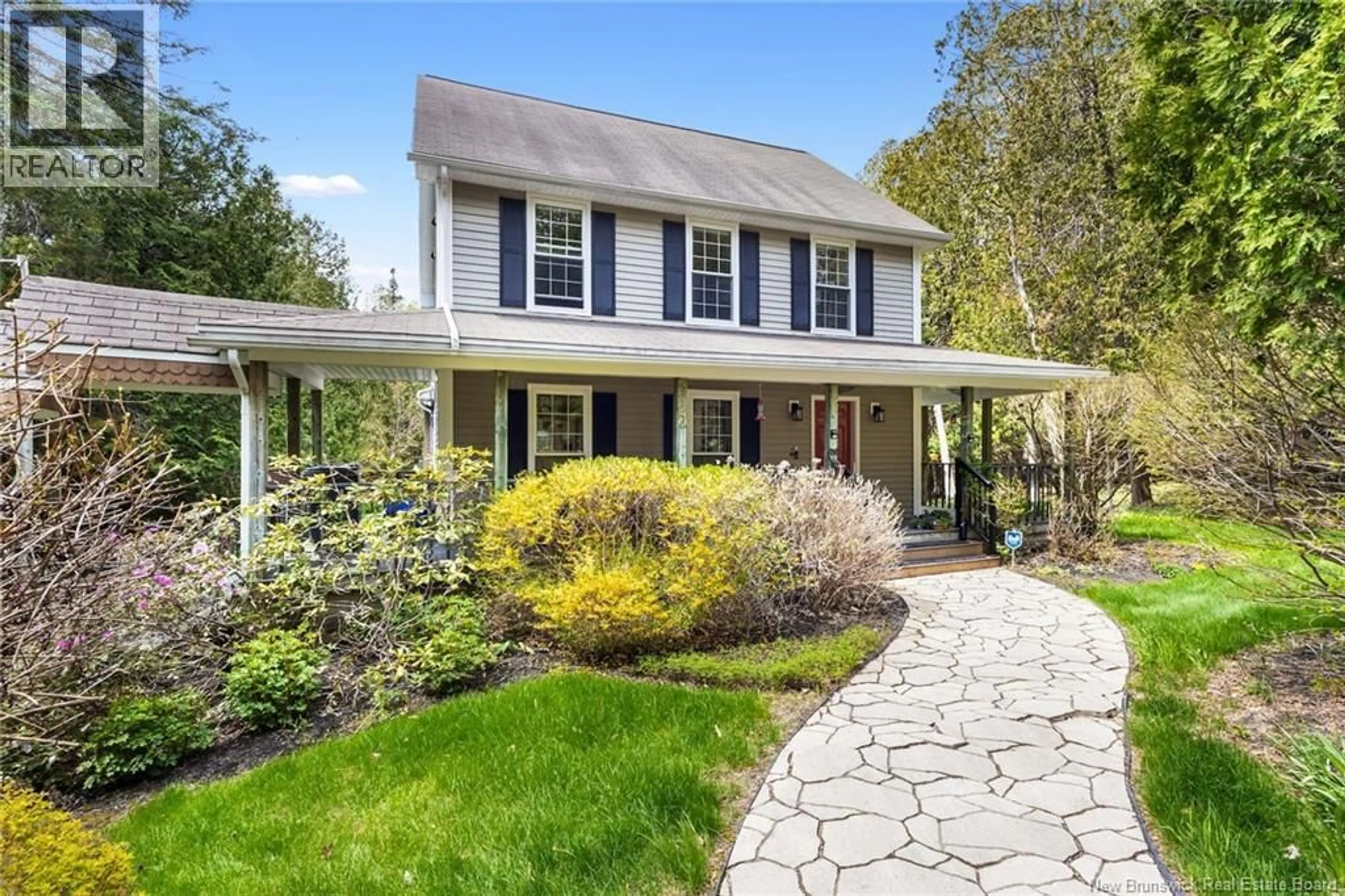 Home with vinyl exterior material, street for 122 OLD MILL ROAD, Island View New Brunswick E3A1A2