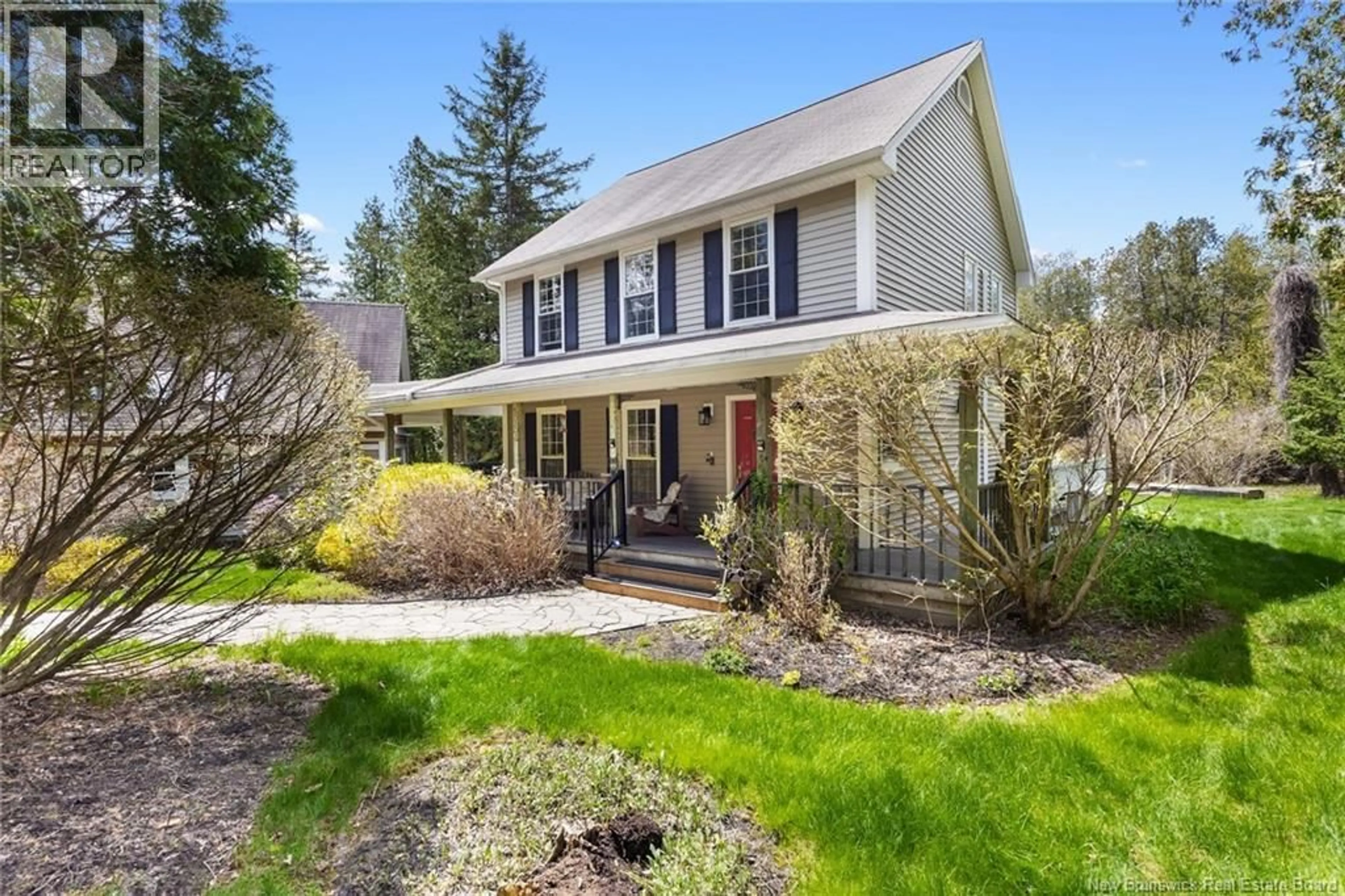 Home with vinyl exterior material, street for 122 OLD MILL ROAD, Island View New Brunswick E3A1A2