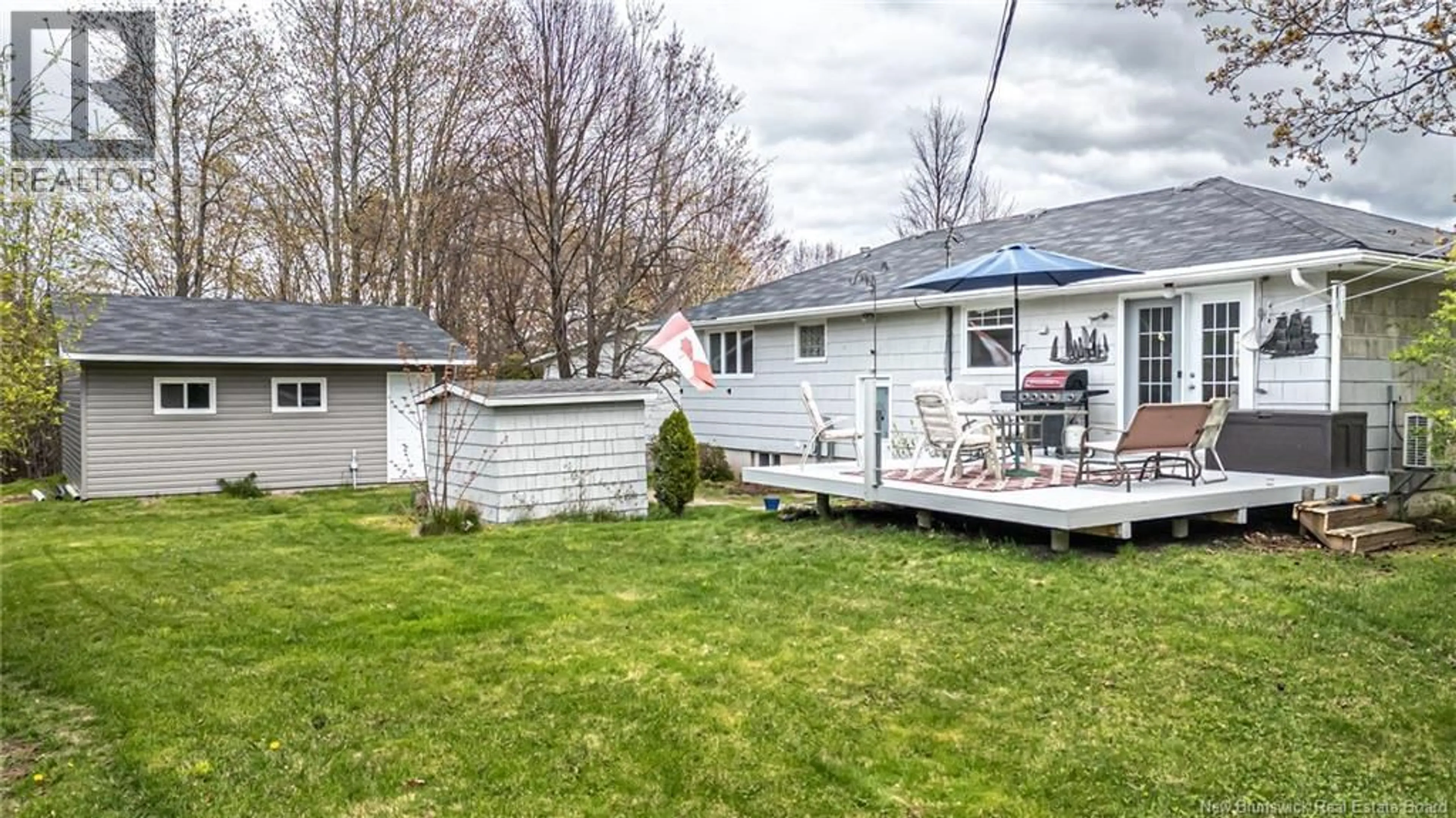 Patio, street for 60 DOYLE COURT, Fredericton New Brunswick E3B5T3