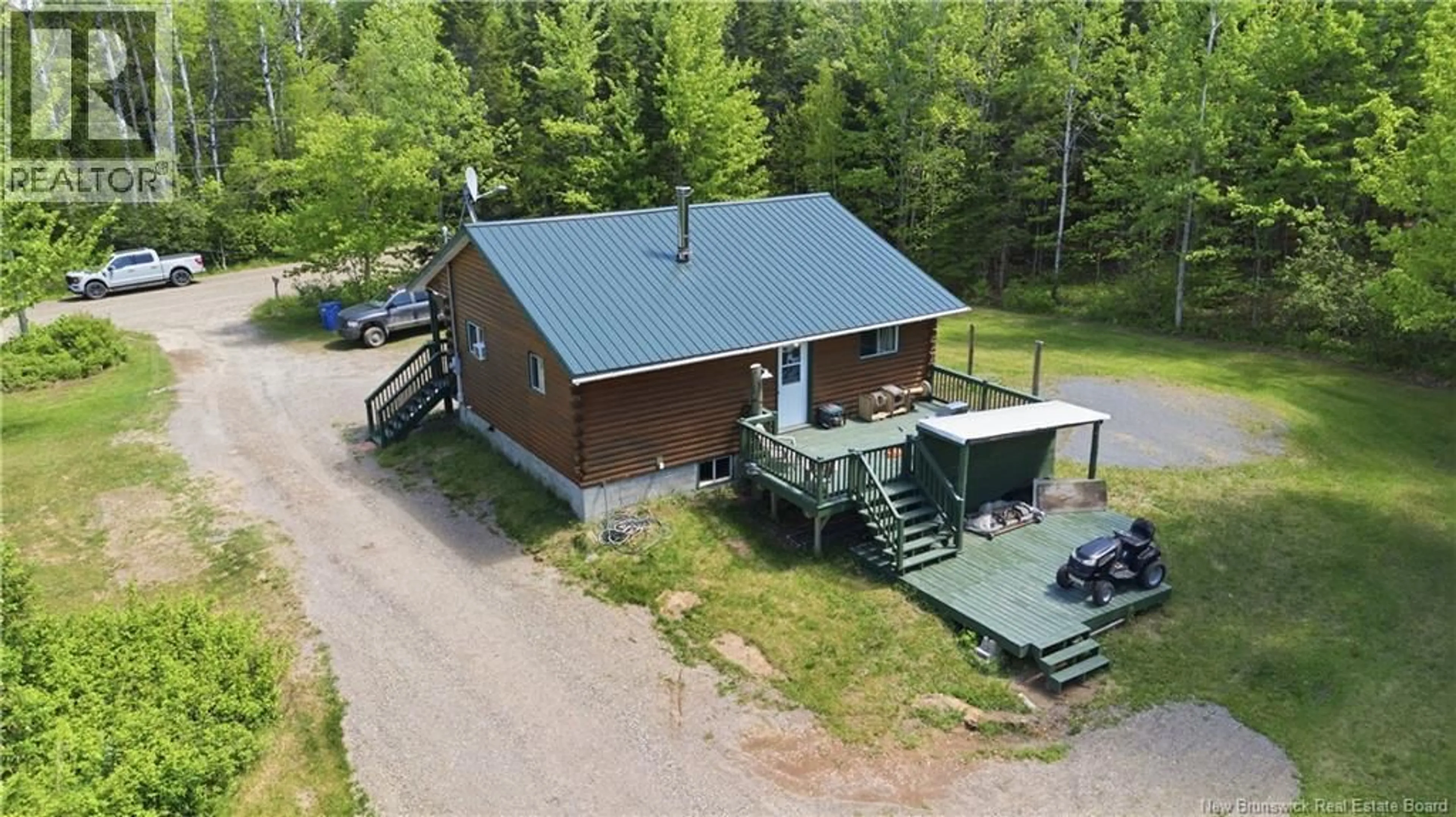 A pic from outside/outdoor area/front of a property/back of a property/a pic from drone, building for 29 NICHOLS ROAD, Zionville New Brunswick E6C1Z2