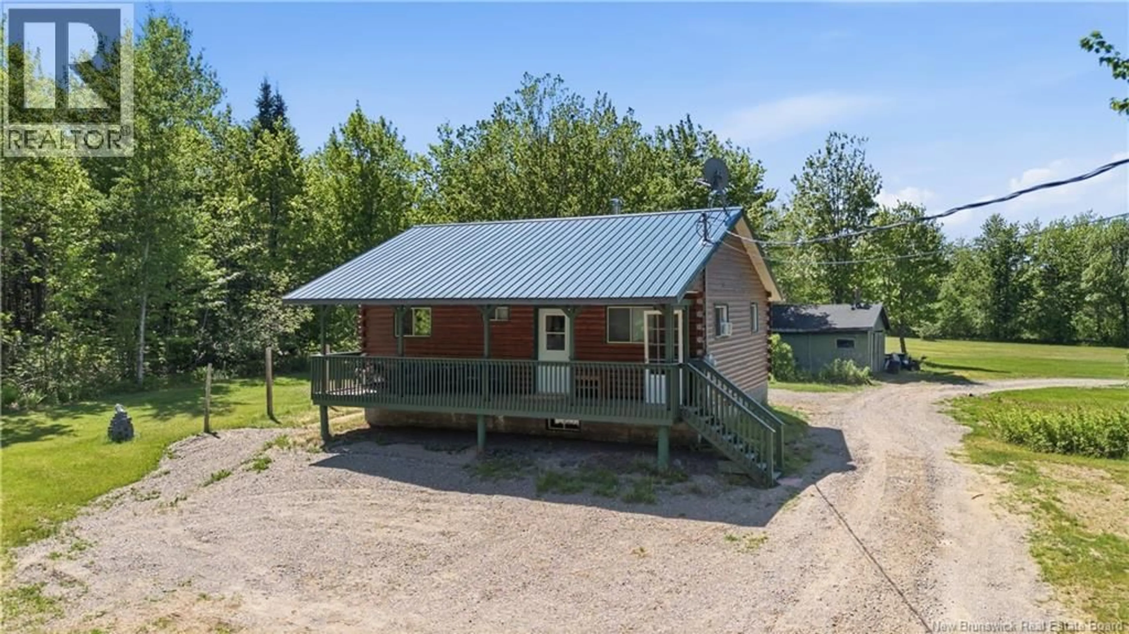 A pic from outside/outdoor area/front of a property/back of a property/a pic from drone, building for 29 NICHOLS ROAD, Zionville New Brunswick E6C1Z2