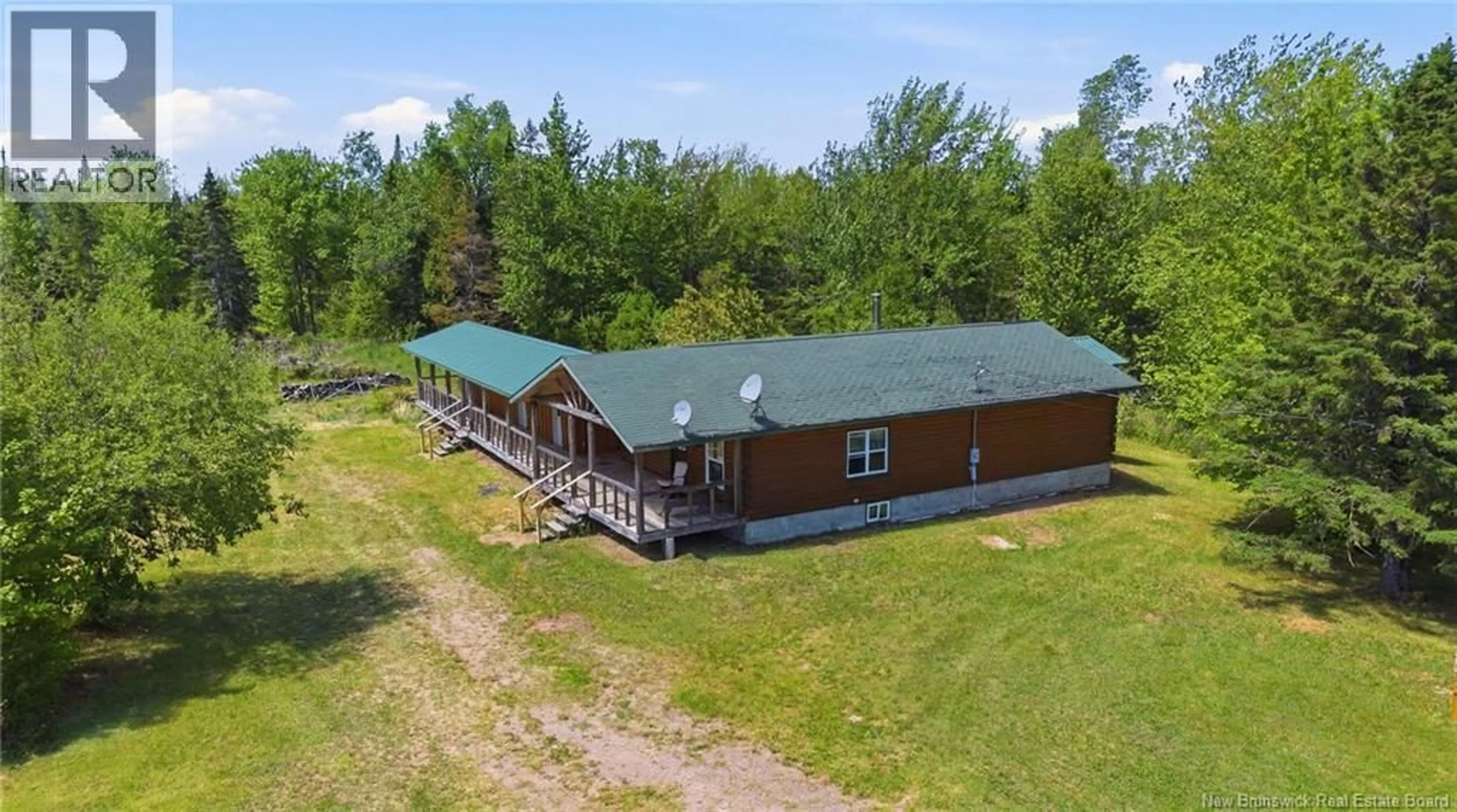A pic from outside/outdoor area/front of a property/back of a property/a pic from drone, building for 29 NICHOLS ROAD, Zionville New Brunswick E6C1Z2