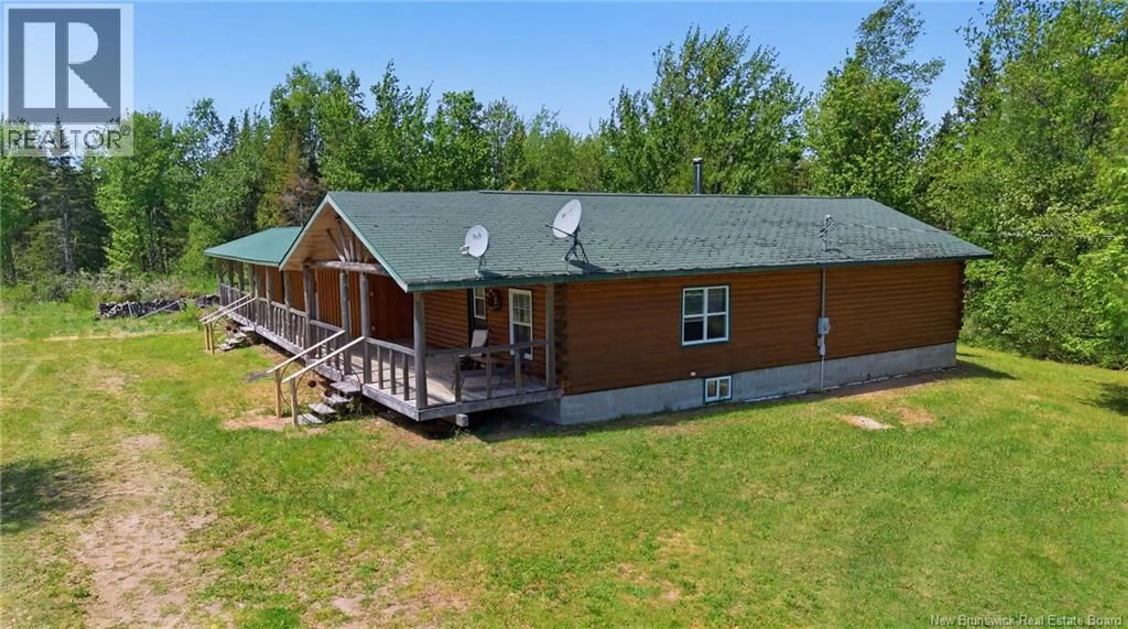A pic from outside/outdoor area/front of a property/back of a property/a pic from drone, building for 29 NICHOLS ROAD, Zionville New Brunswick E6C1Z2
