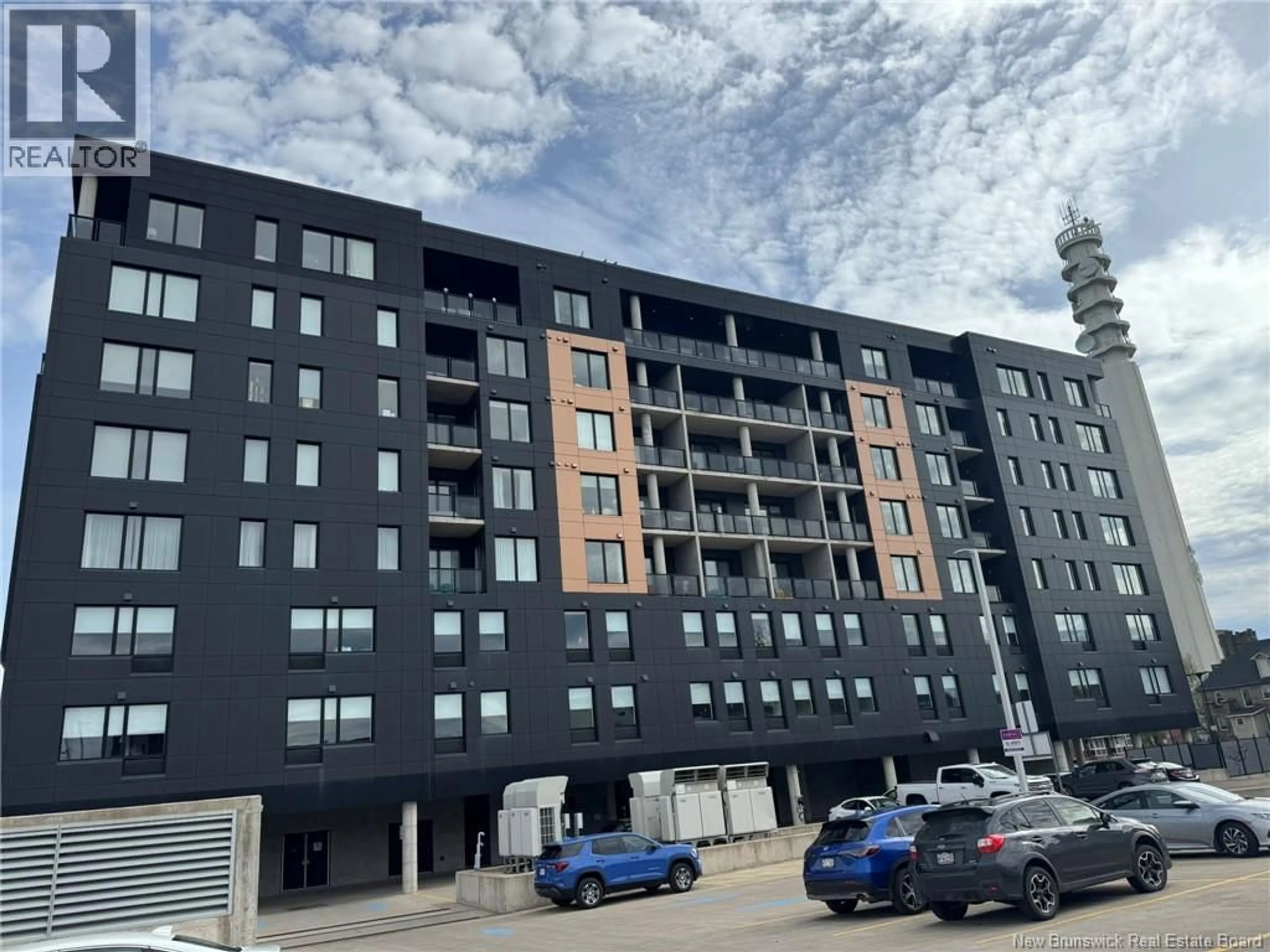 A pic from outside/outdoor area/front of a property/back of a property/a pic from drone, building for 704 - 55 QUEEN STREET, Moncton New Brunswick E1C4S5