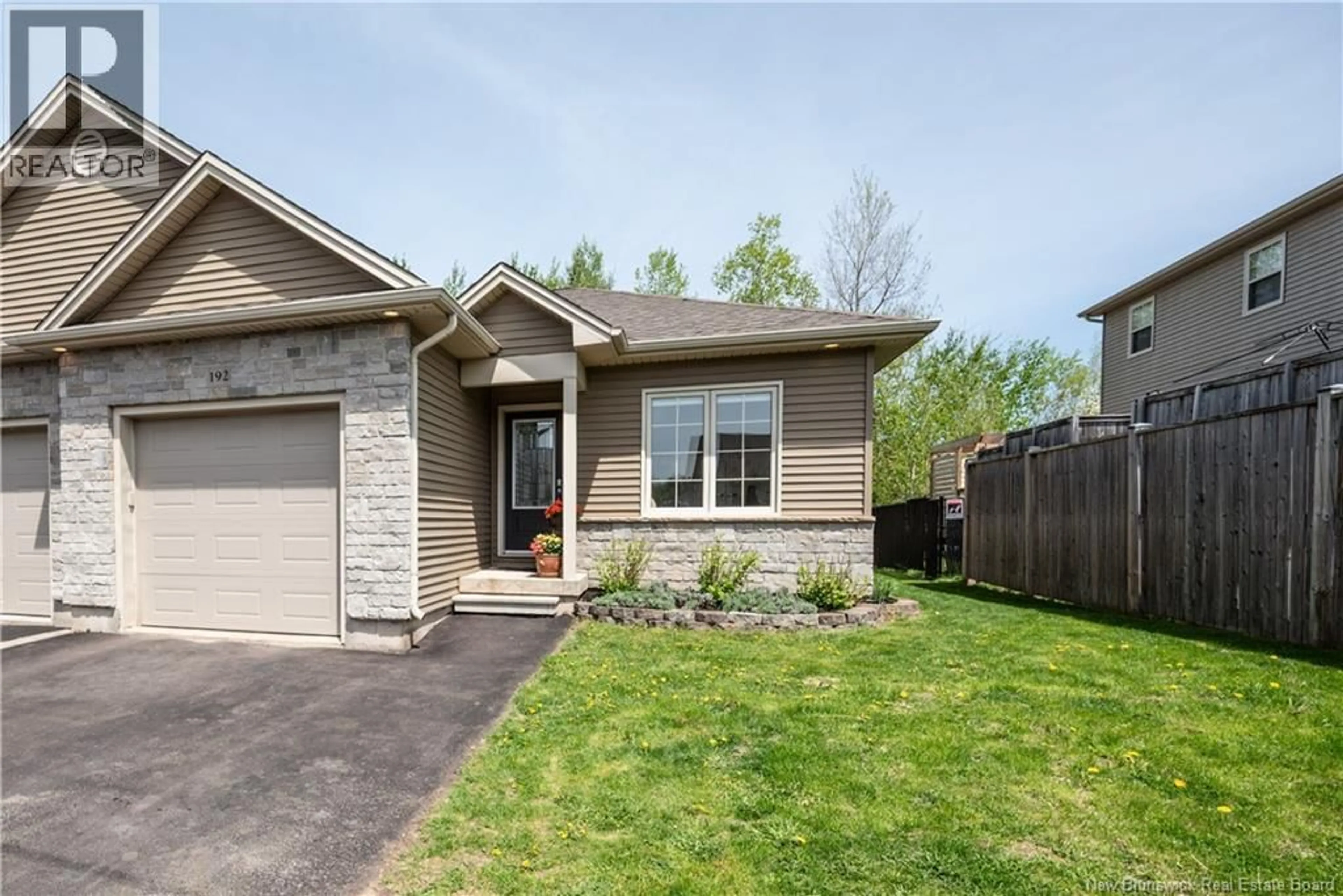 Home with brick exterior material, street for 192 ERINVALE, Moncton New Brunswick E1A9S2