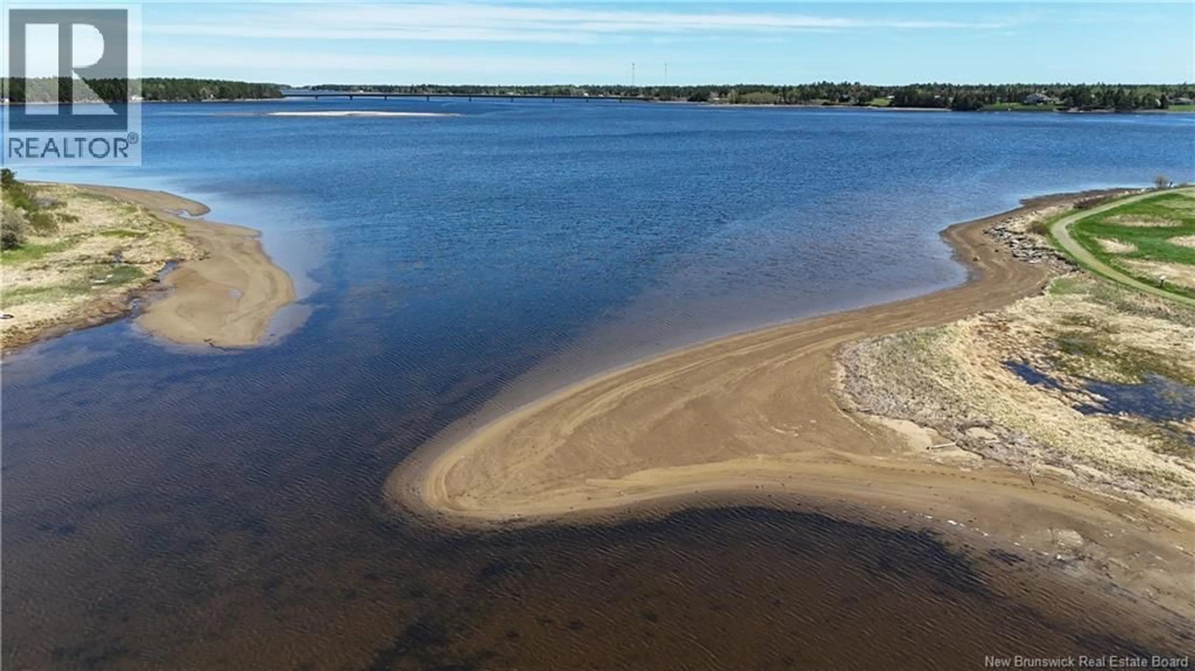 A pic from outside/outdoor area/front of a property/back of a property/a pic from drone, water/lake/river/ocean view for 14 WATER STREET, Rexton New Brunswick E4W2G3