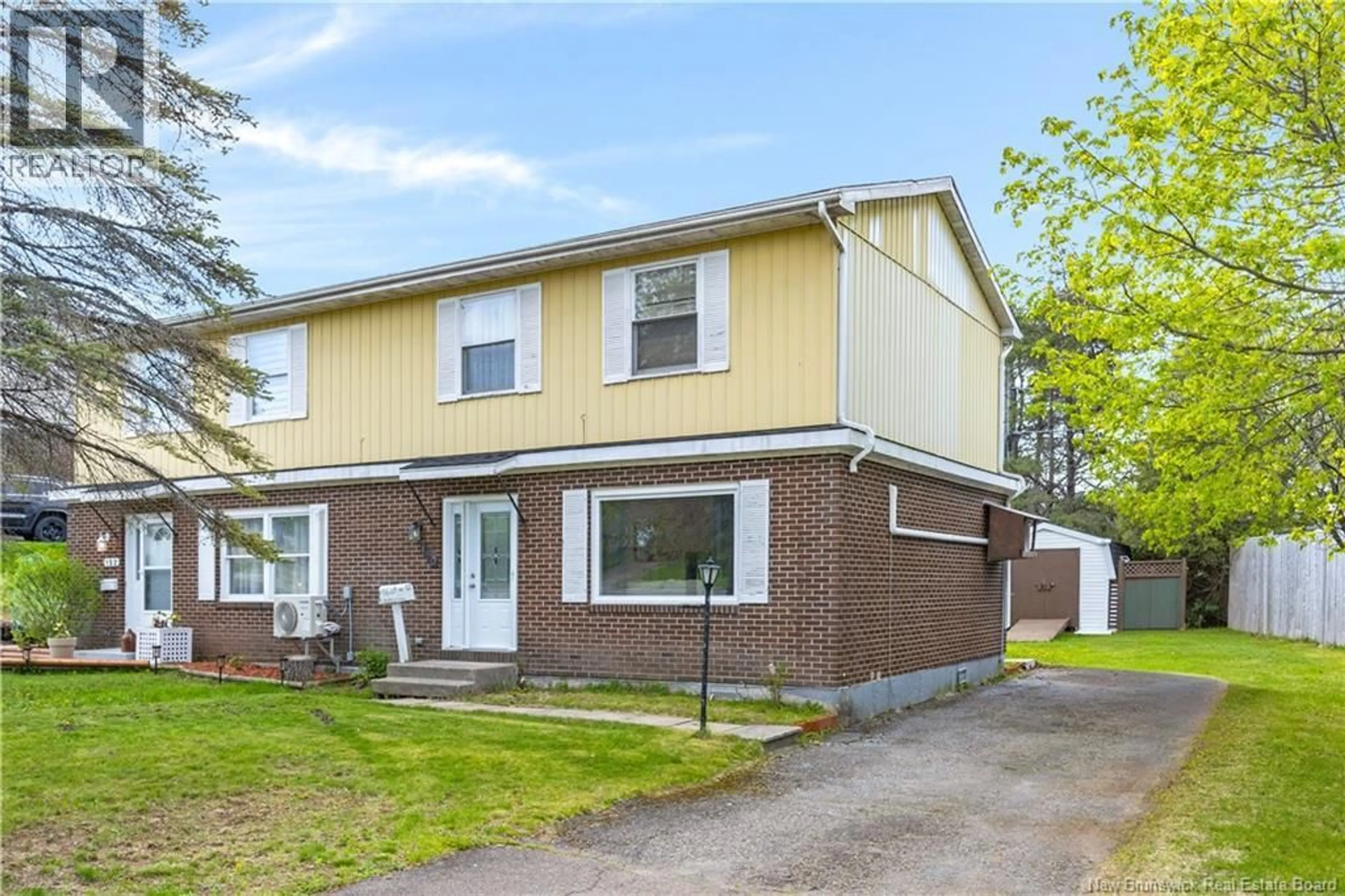 Home with brick exterior material, street for 150 RIVER HILL DRIVE, Saint John New Brunswick E2M4T7