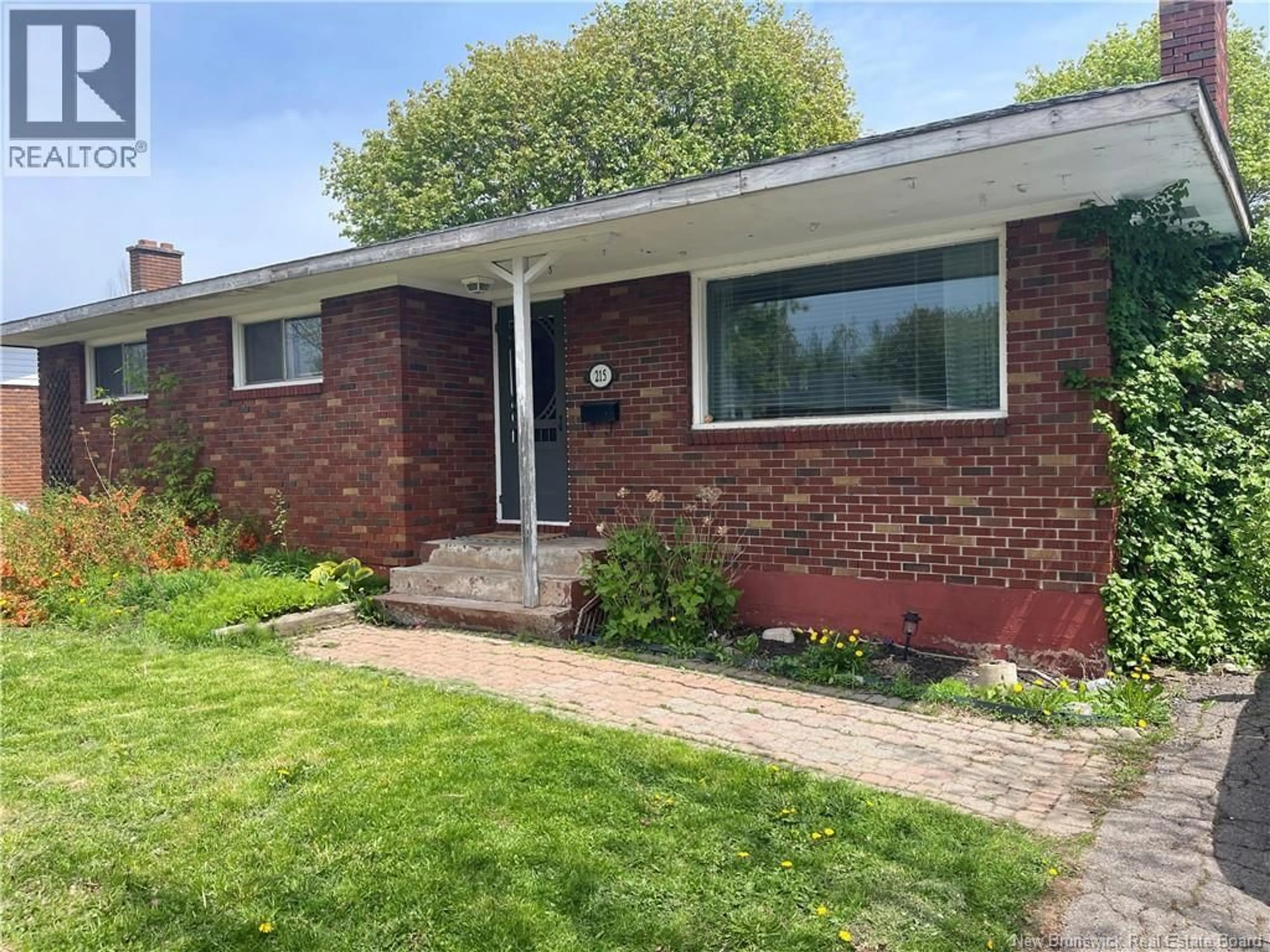 Home with brick exterior material, street for 215 EDGETT AVENUE, Moncton New Brunswick E1C7B6