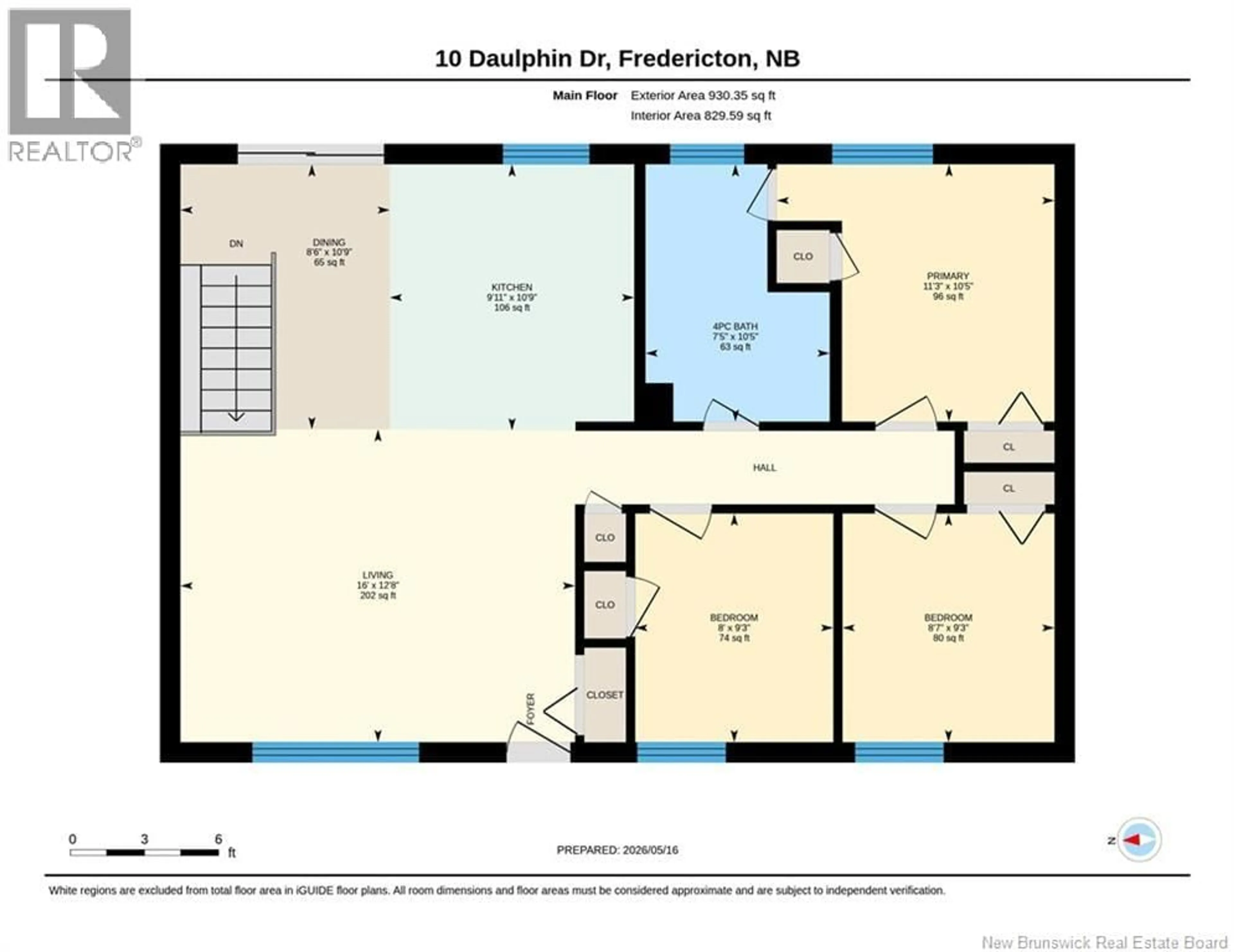 Floor plan for 10 DAULPHIN DRIVE, Fredericton New Brunswick E3A4P5