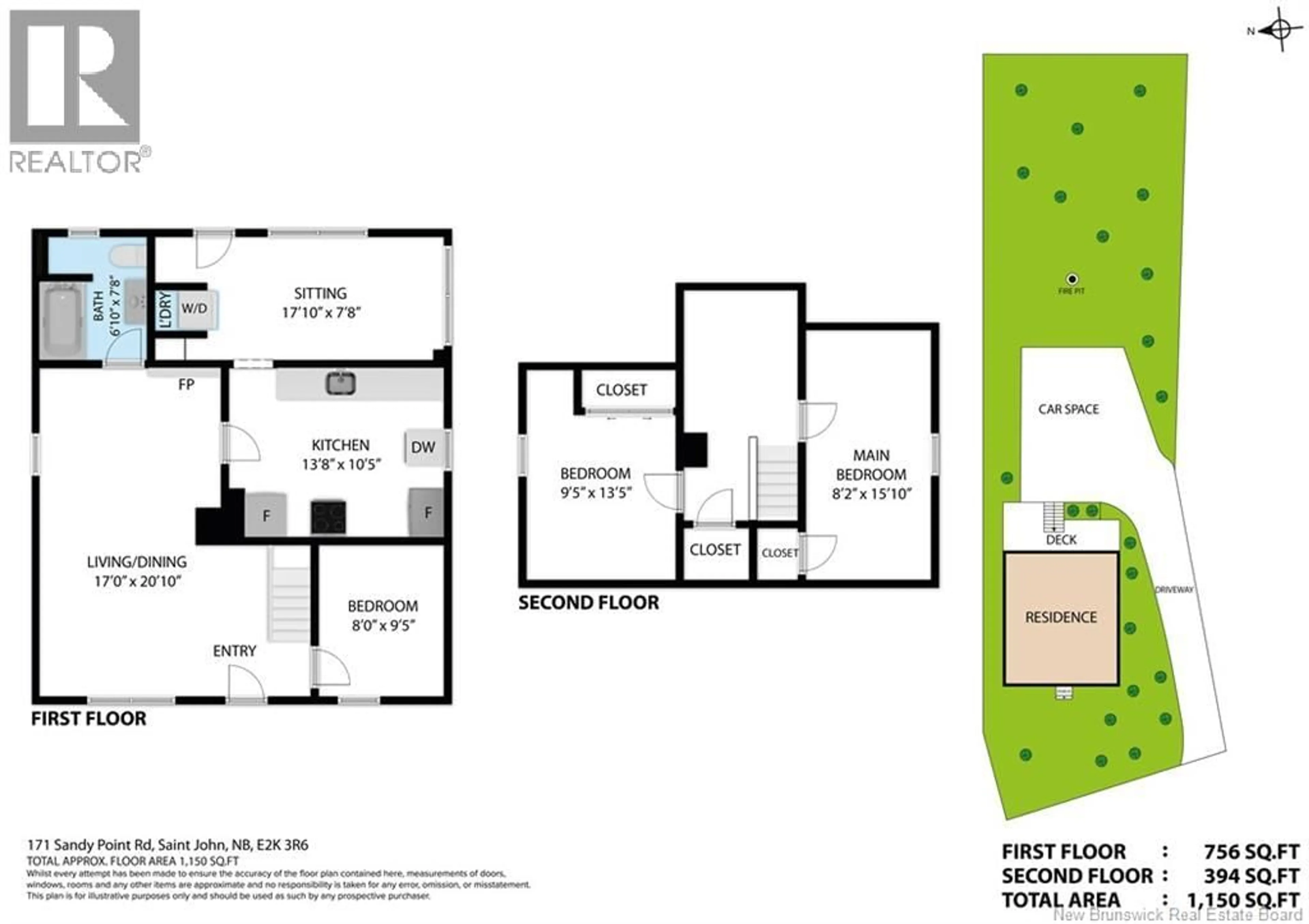 Floor plan for 171 SANDY POINT ROAD, Saint John New Brunswick E2K3R6