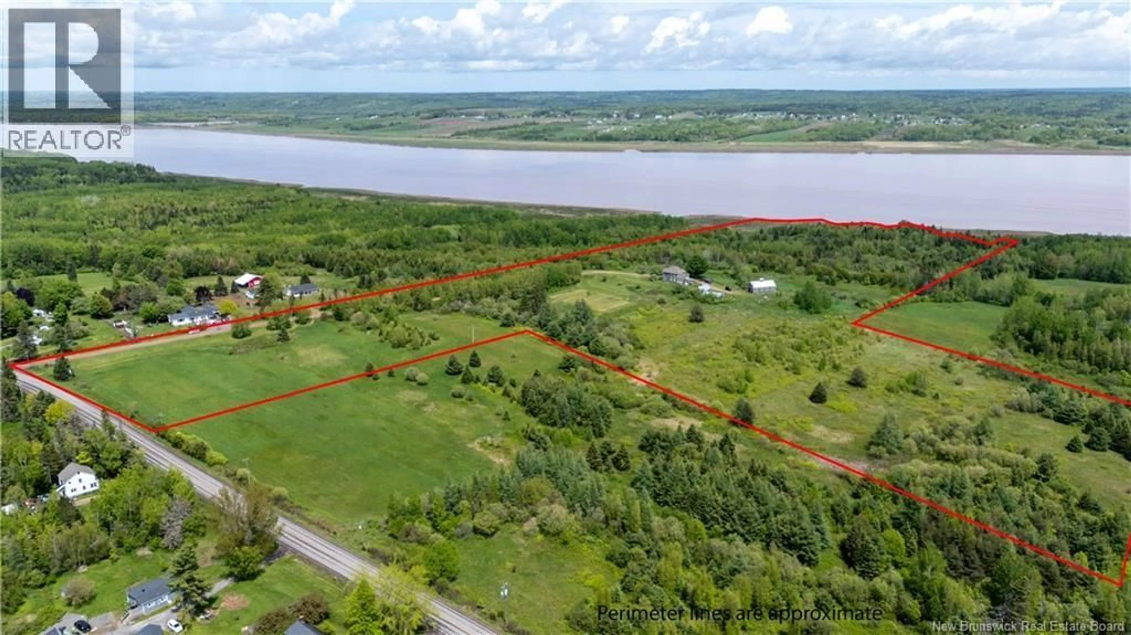 A pic from outside/outdoor area/front of a property/back of a property/a pic from drone, water/lake/river/ocean view for 32 WILLOW GROVE LANE, Weldon New Brunswick E4H4P6