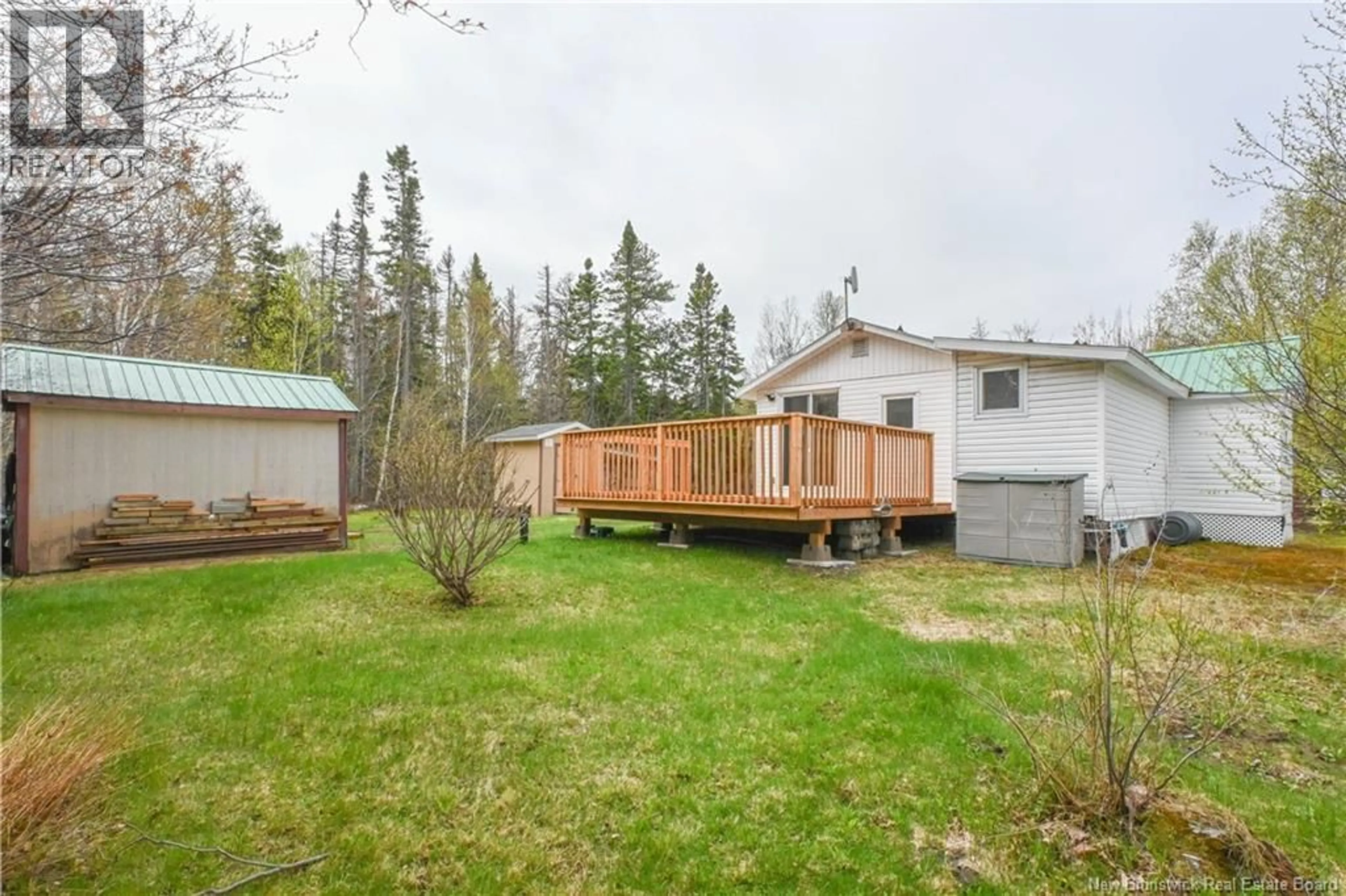 Patio, forest/trees view for 92 GODIN ROAD, Bertrand New Brunswick E1W1H8