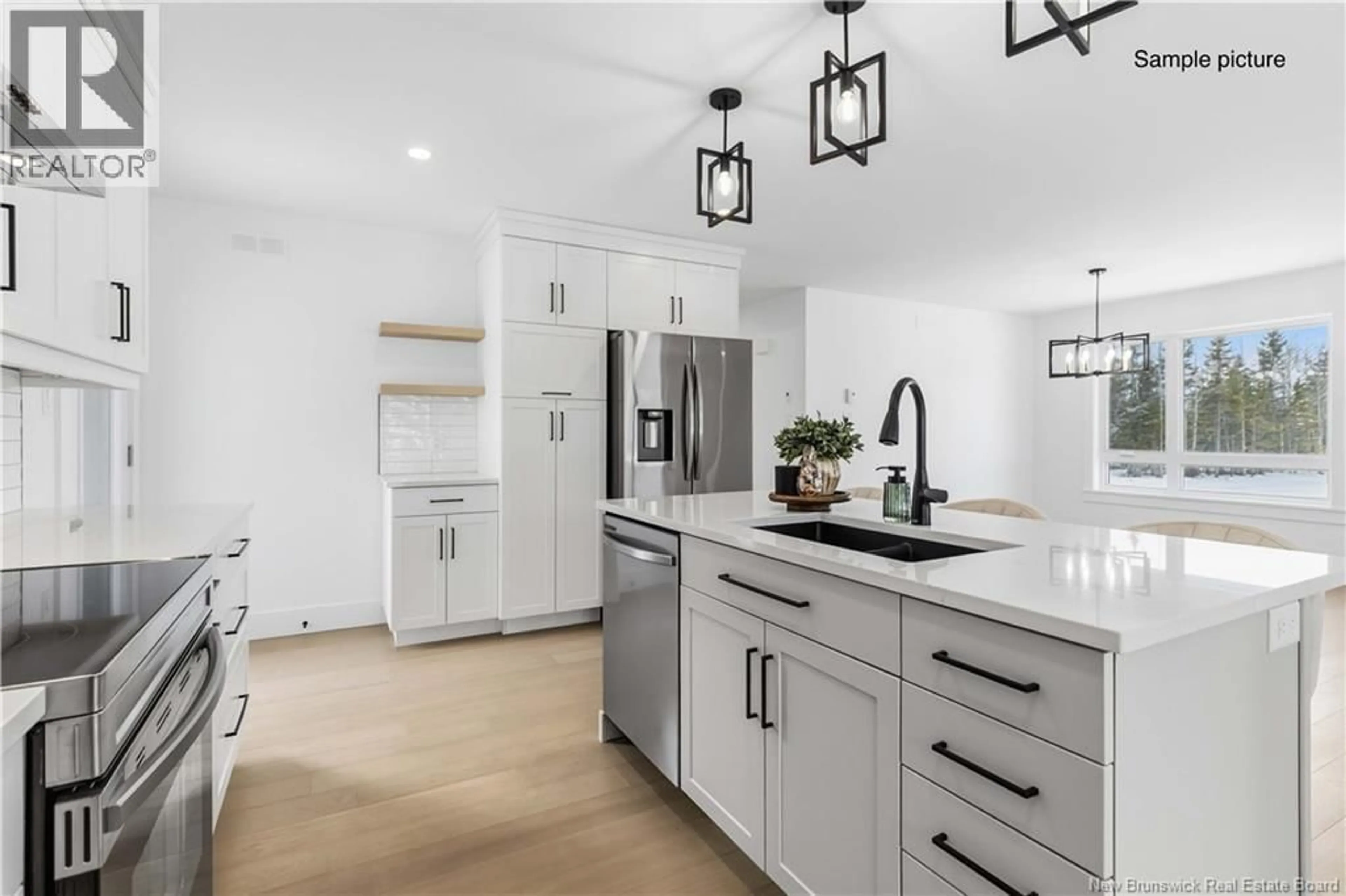Open concept kitchen, ceramic/tile floor for 159 CARRINGTON DRIVE, Riverview New Brunswick E1B5B8