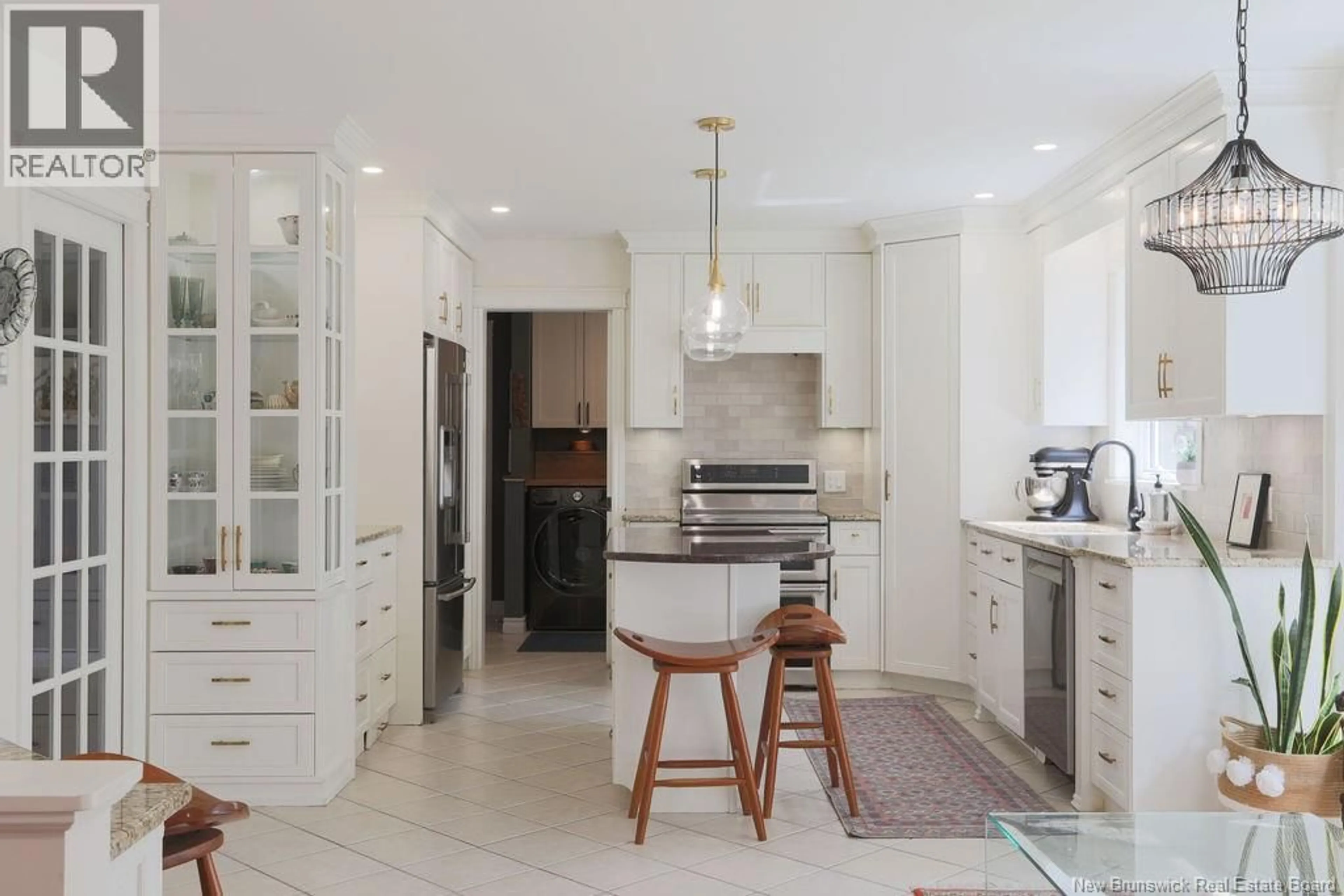 Open concept kitchen, unknown for 38 COLCHESTER DRIVE, Quispamsis New Brunswick E2H5C5