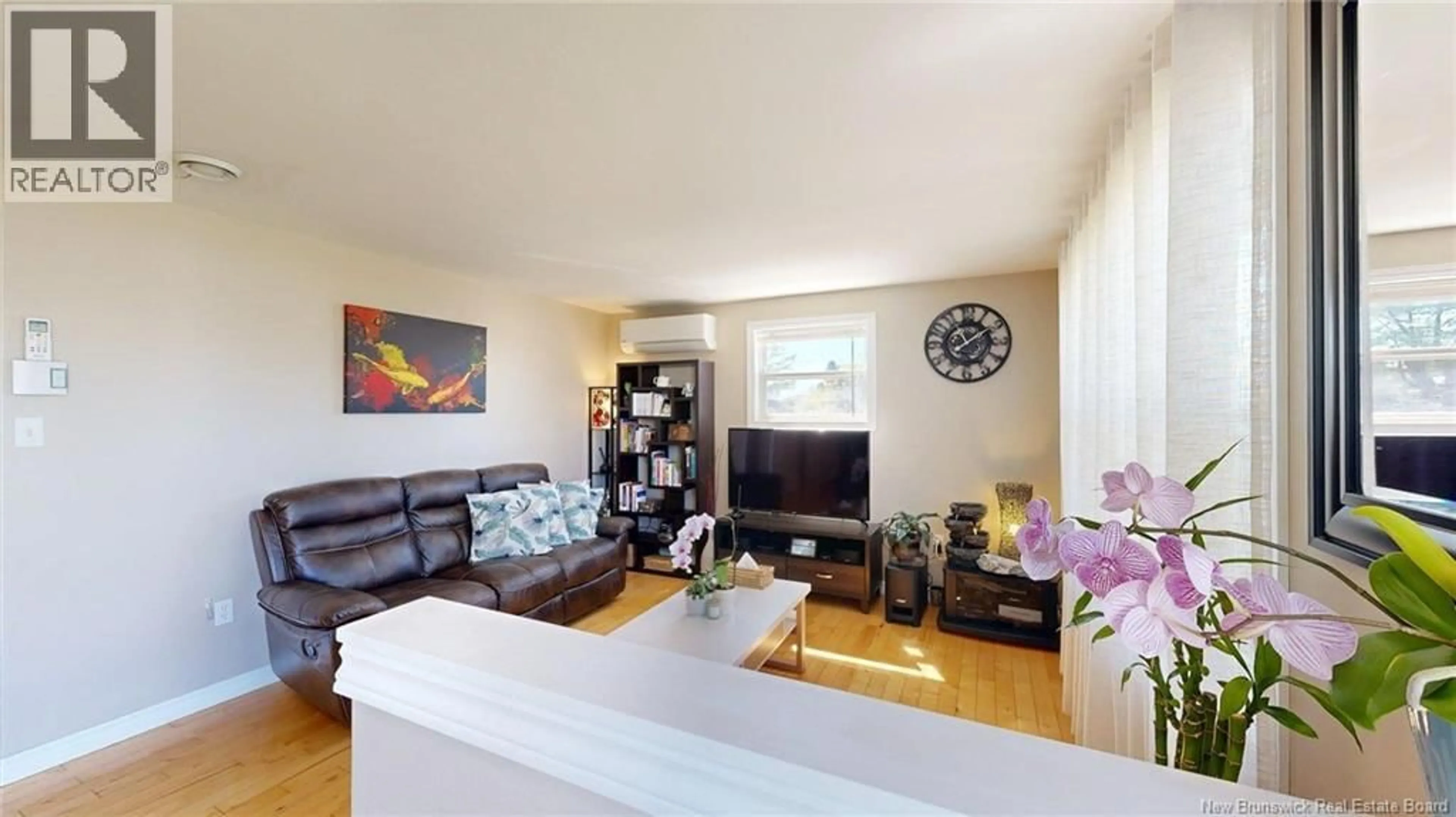 Living room with furniture, wood/laminate floor for 151 BELLEVUE STREET, Saint John New Brunswick E2J1L6