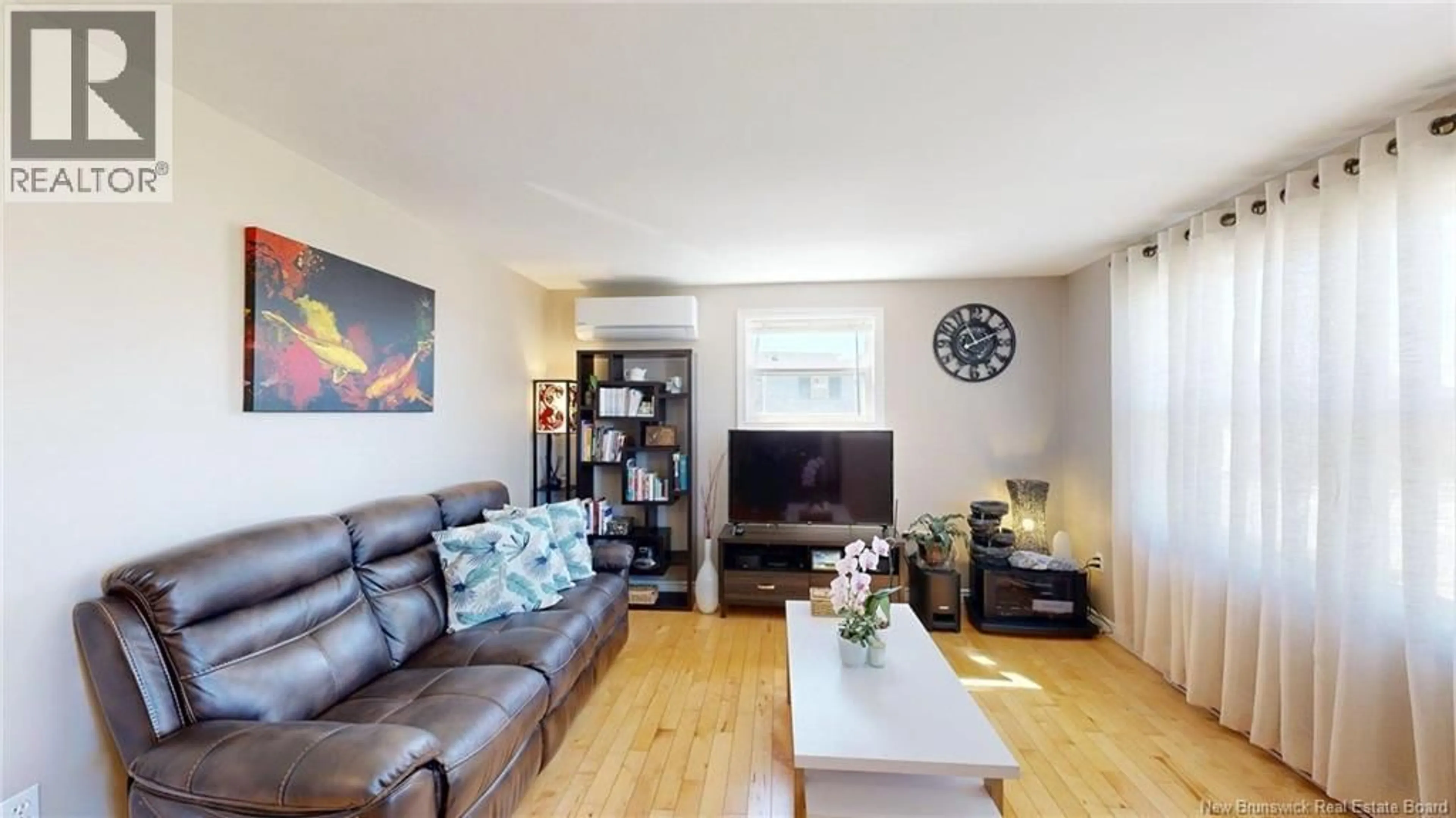 Living room with furniture, wood/laminate floor for 151 BELLEVUE STREET, Saint John New Brunswick E2J1L6