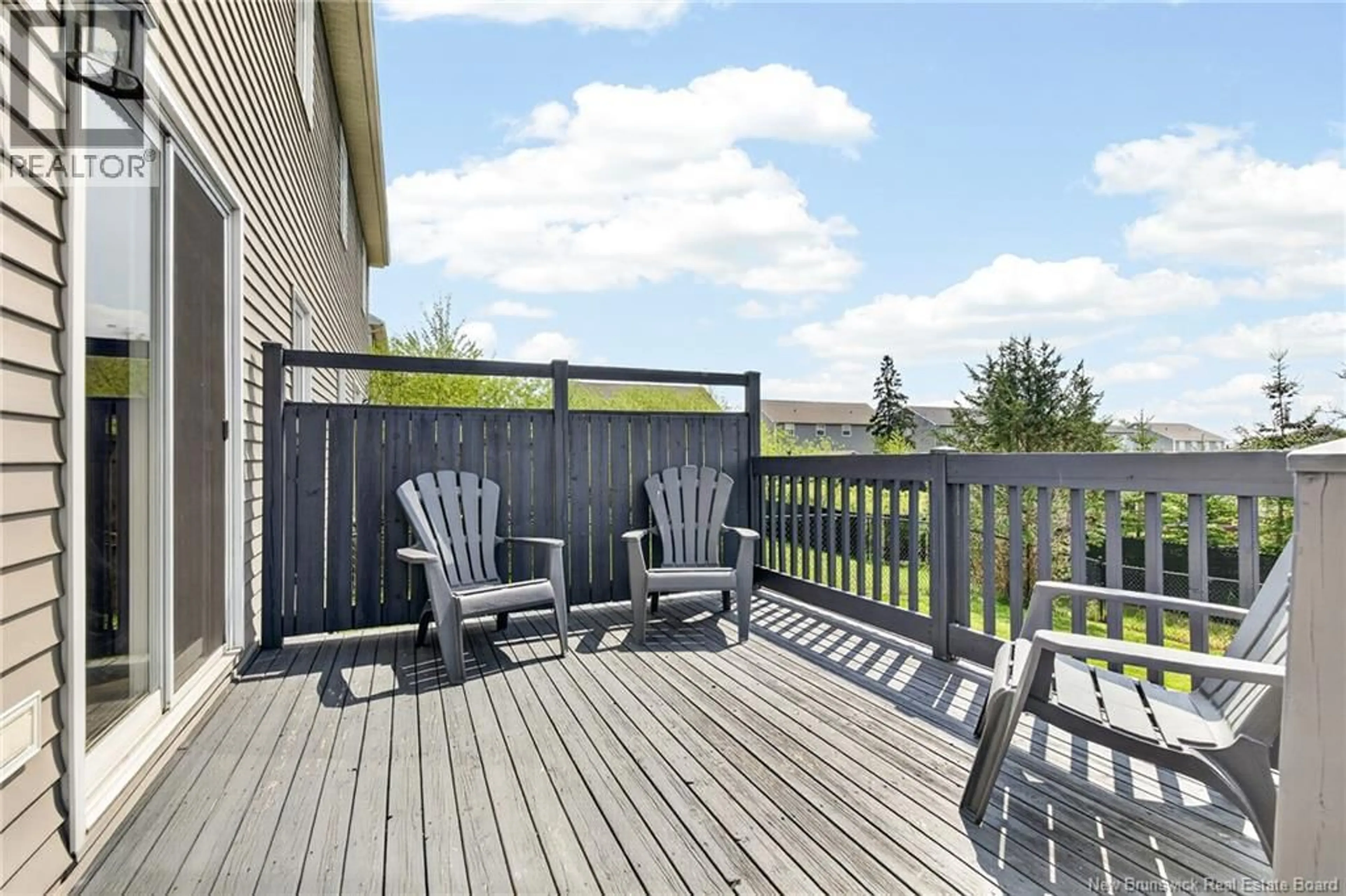 Patio, water/lake/river/ocean view for 15 LANCEFIELD CRESCENT, Moncton New Brunswick E1E0E7