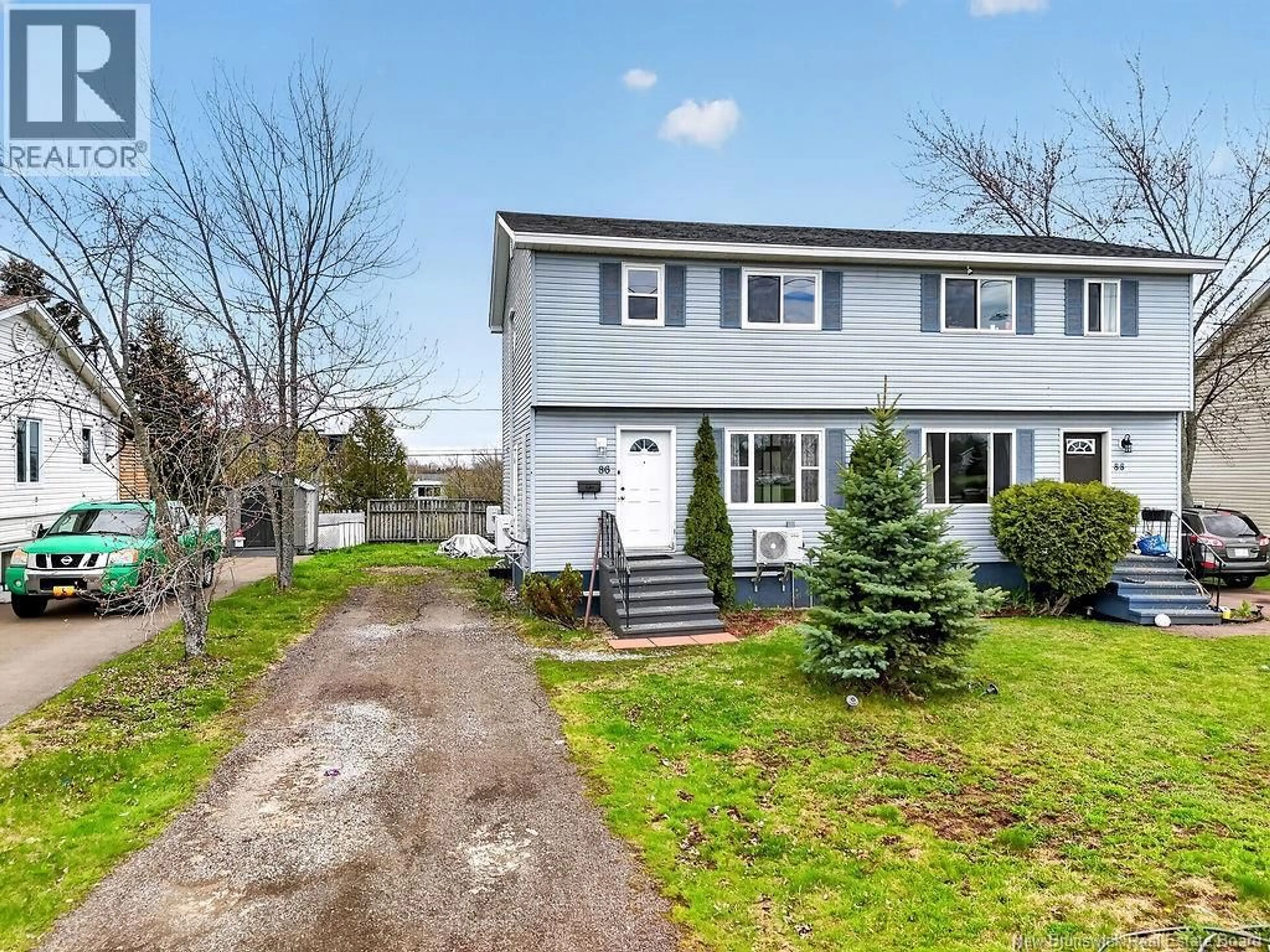 A pic from outside/outdoor area/front of a property/back of a property/a pic from drone, street for 86 LONSDALE DRIVE, Moncton New Brunswick E1G2H9