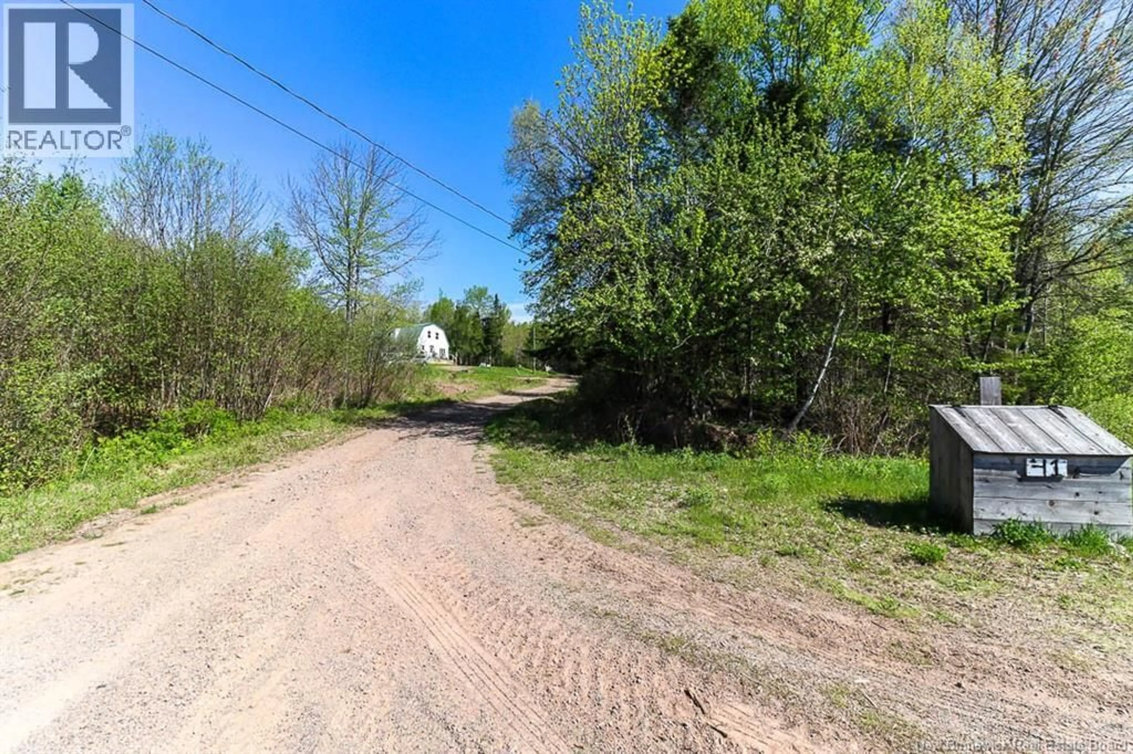 A pic from outside/outdoor area/front of a property/back of a property/a pic from drone, unknown for 41 PLEASANT RIDGE ROAD, Pleasant Ridge New Brunswick E5P0A6