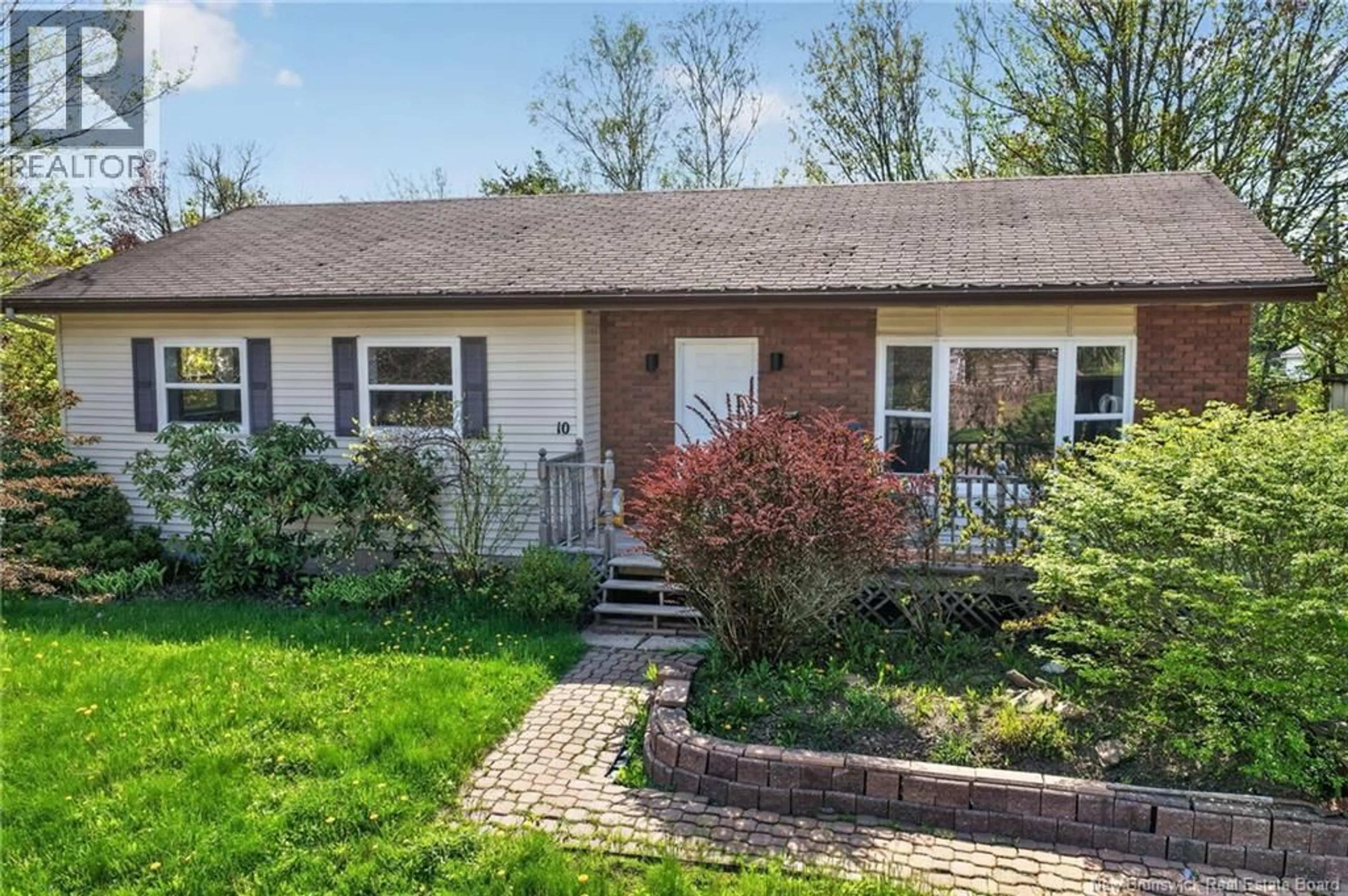 Home with brick exterior material, street for 10 SUMMERHILL DRIVE, Moncton New Brunswick E1C9C1