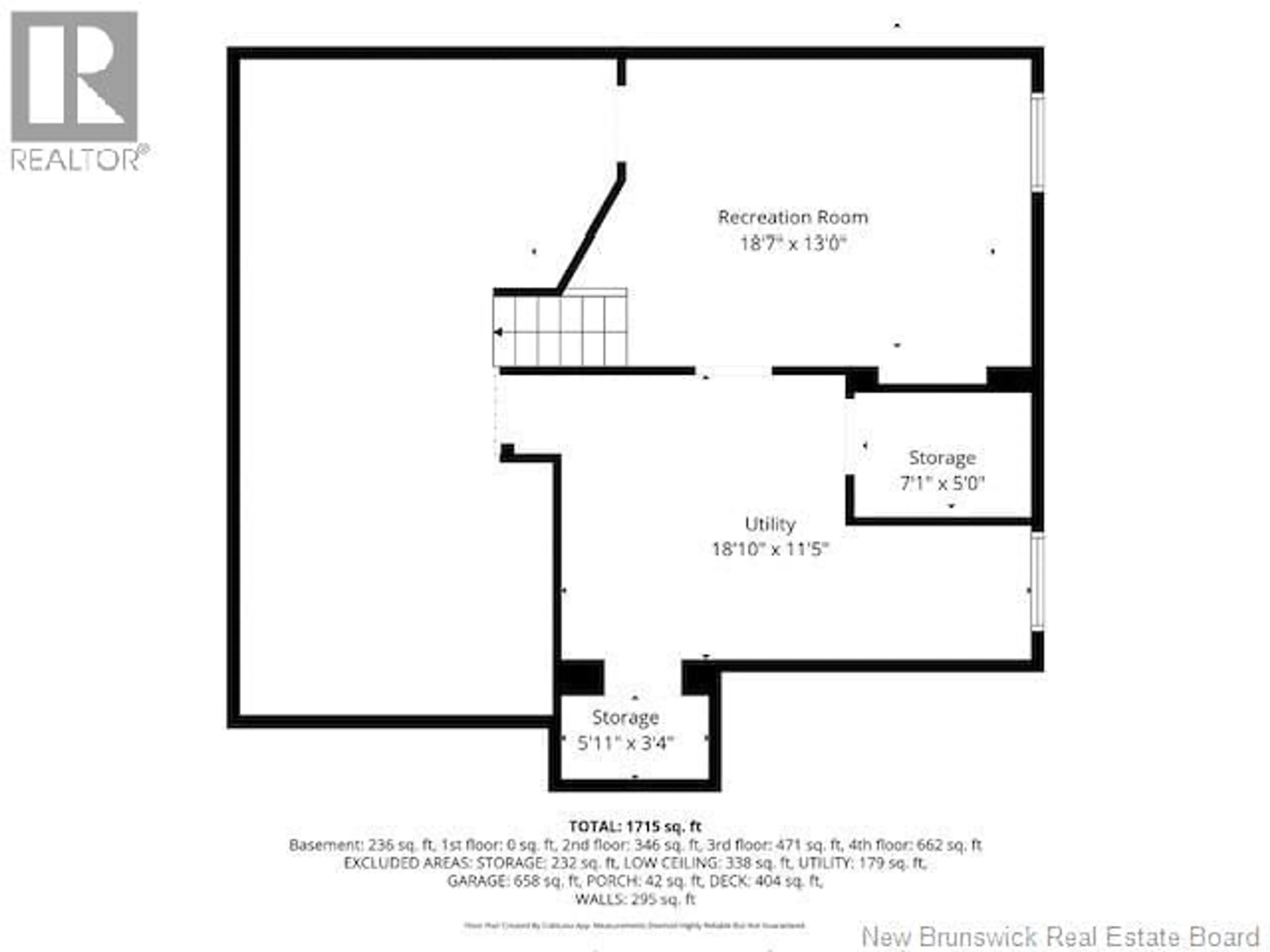 Floor plan for 469 CHALEUR STREET, Charlo New Brunswick E8E2C1