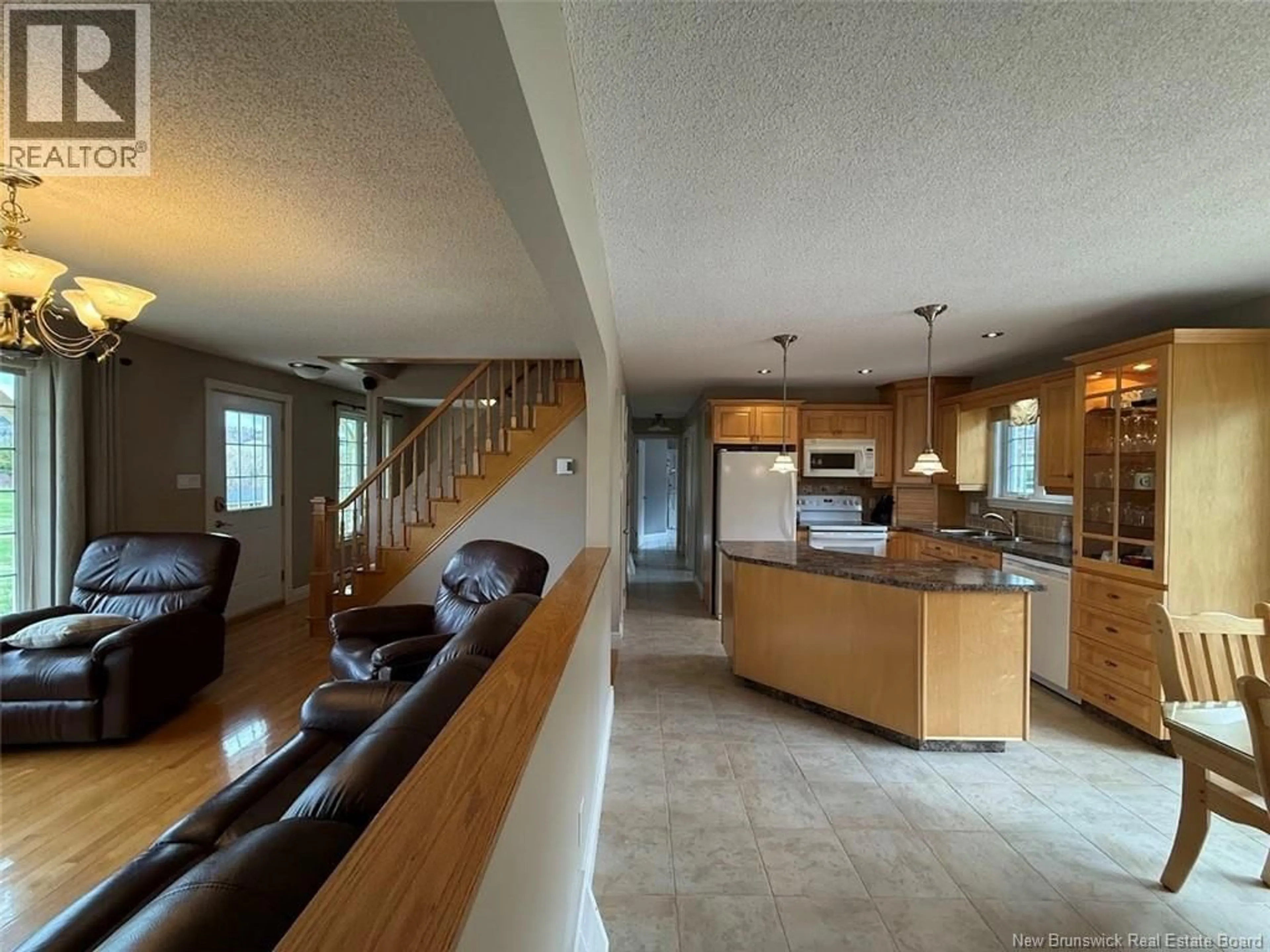 Open concept kitchen, unknown for 29 RANG 3 ROAD, Saint-Basile New Brunswick E7C2C3