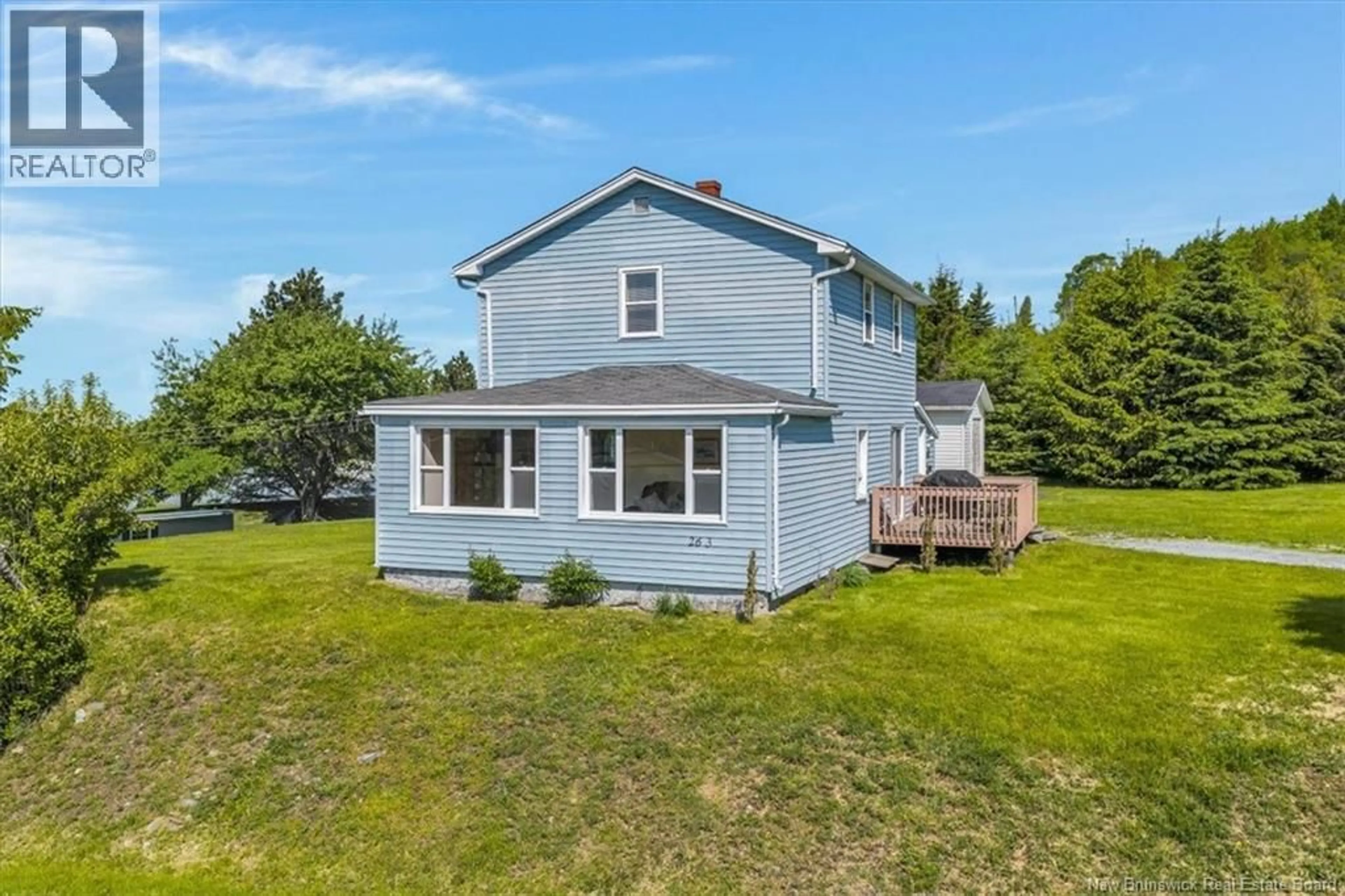 A pic from outside/outdoor area/front of a property/back of a property/a pic from drone, building for 263 GOLDEN GROVE ROAD, Saint John New Brunswick E2H1X3