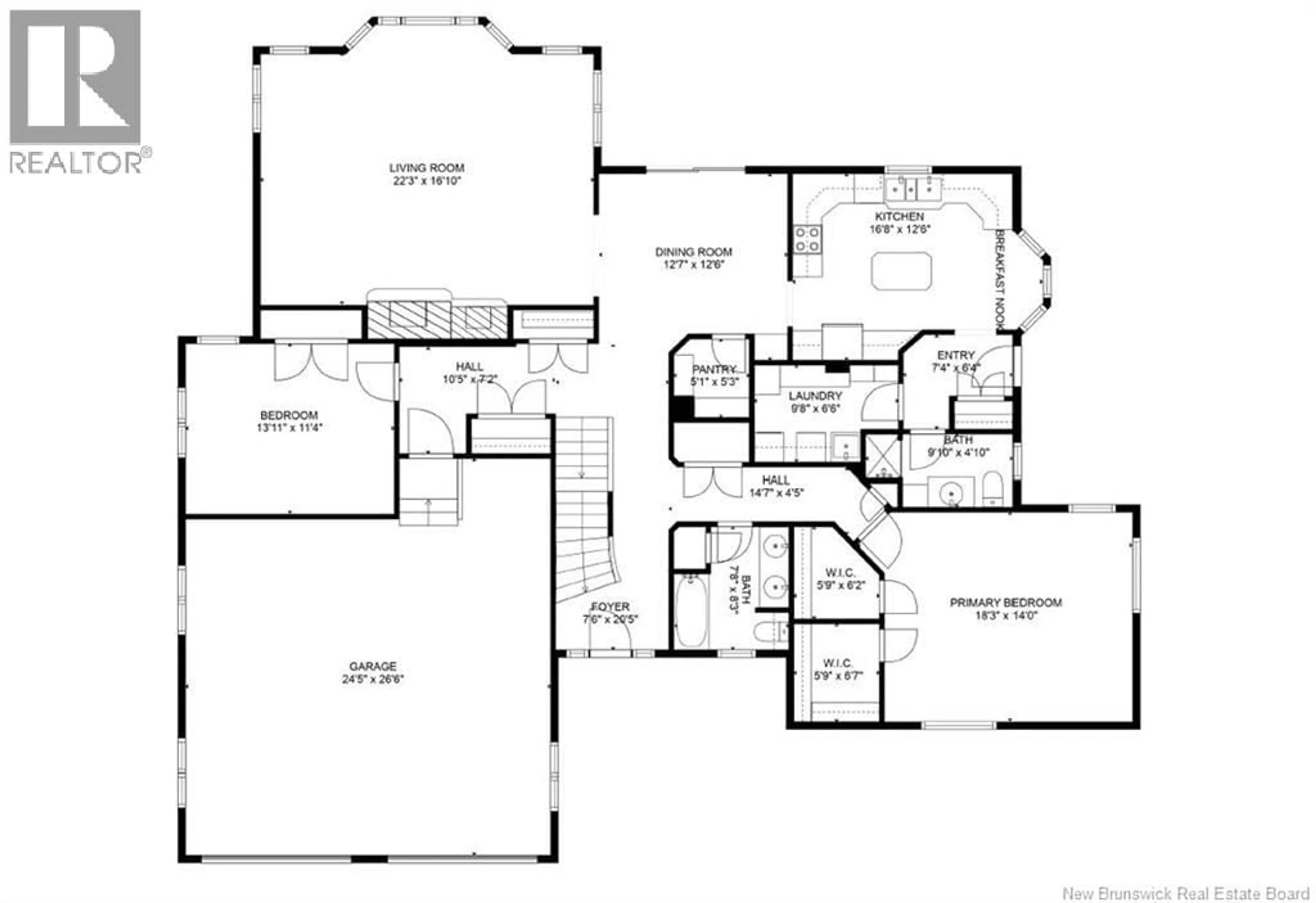 Floor plan for 28 CHEMIN RIVE SUD, Cocagne New Brunswick E4R2X1