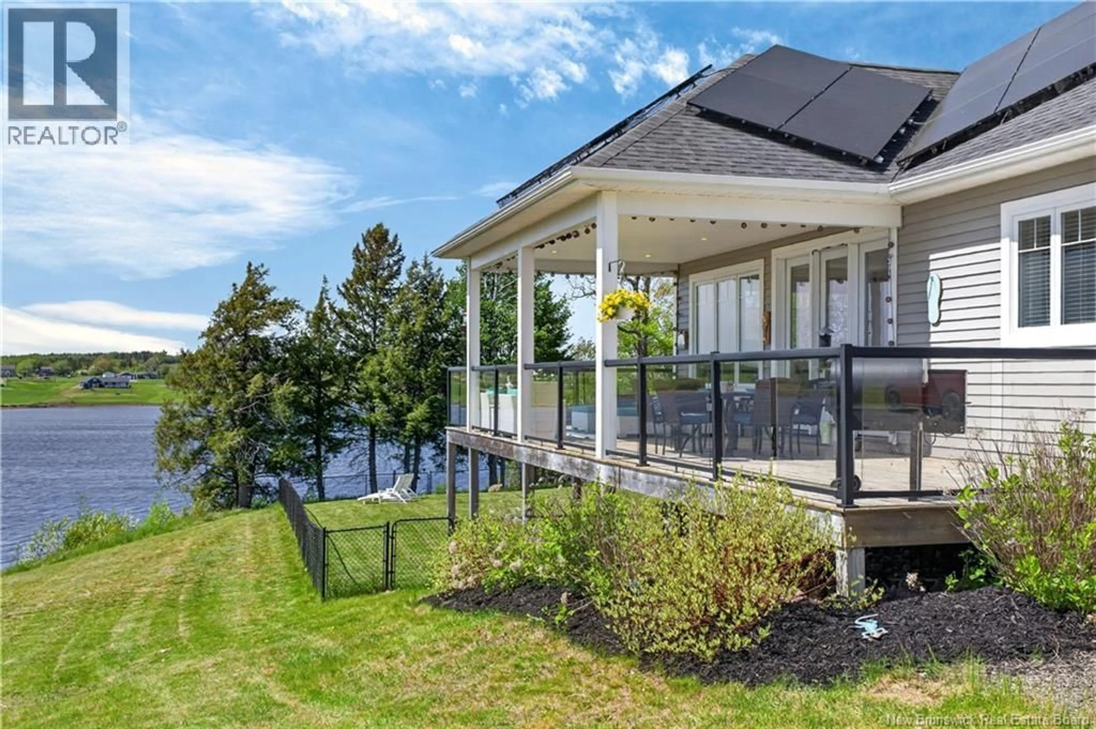 Patio, water/lake/river/ocean view for 16 CHARLES A LOUIS LANE, Sainte-Marie-De-Kent New Brunswick E4S0H2