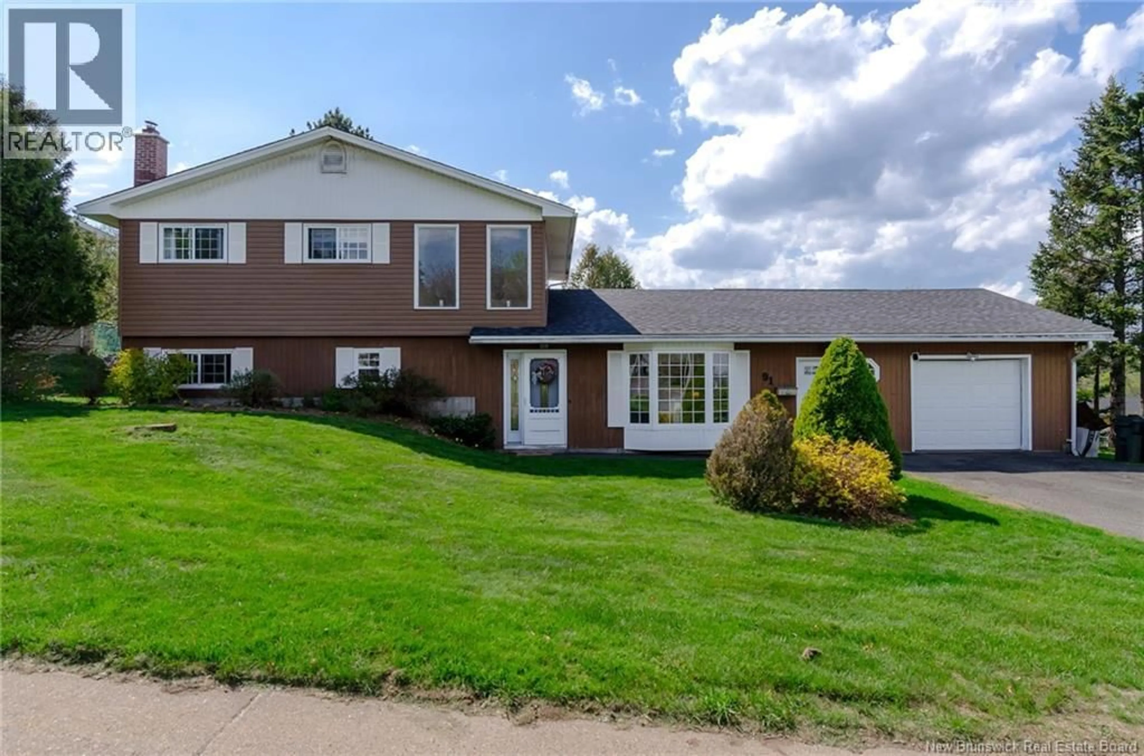 Home with brick exterior material, street for 91 WESTGATE DRIVE, Saint John New Brunswick E2M5C7