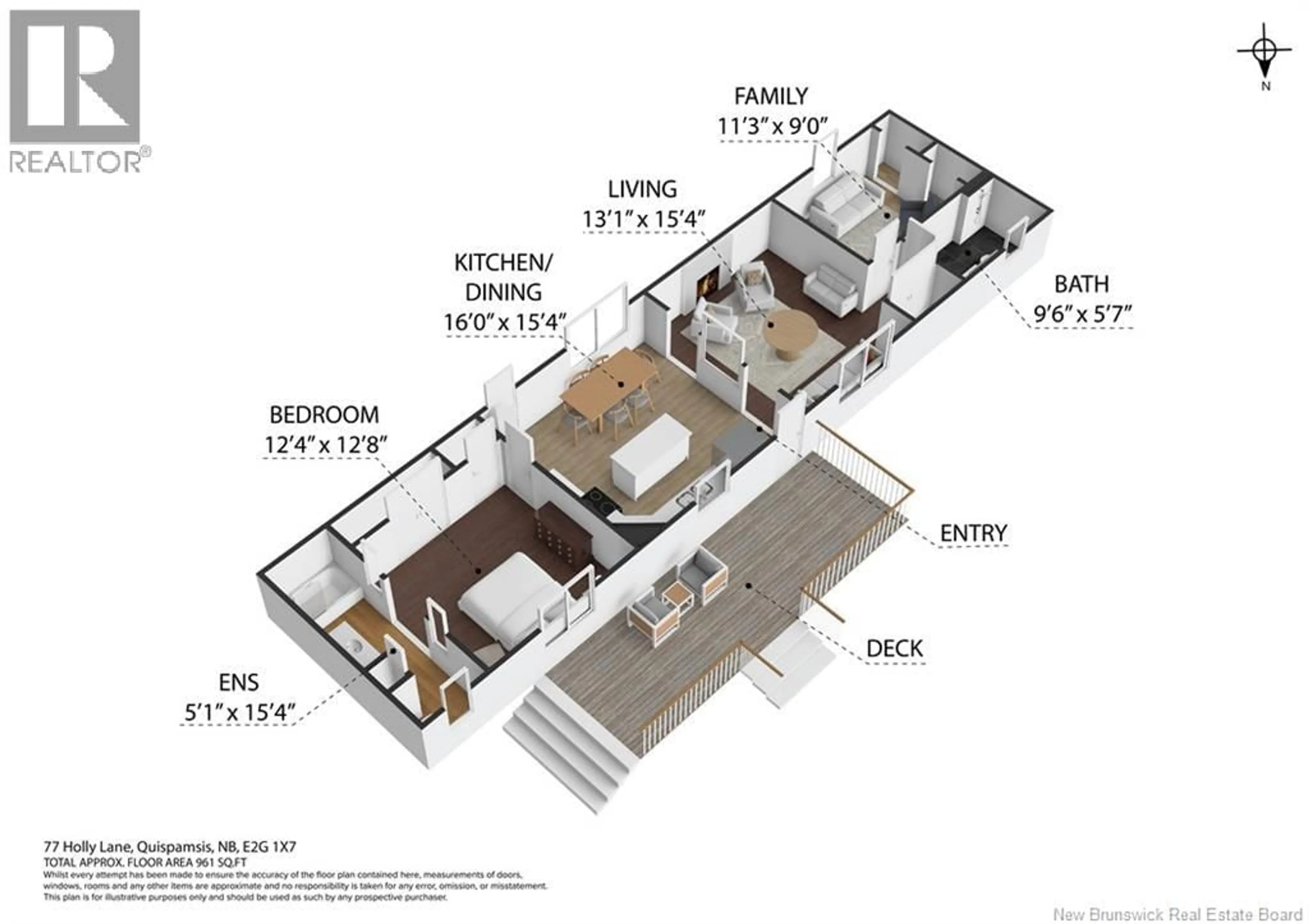 Floor plan for 77 HOLLY LANE, Quispamsis New Brunswick E2G1X7