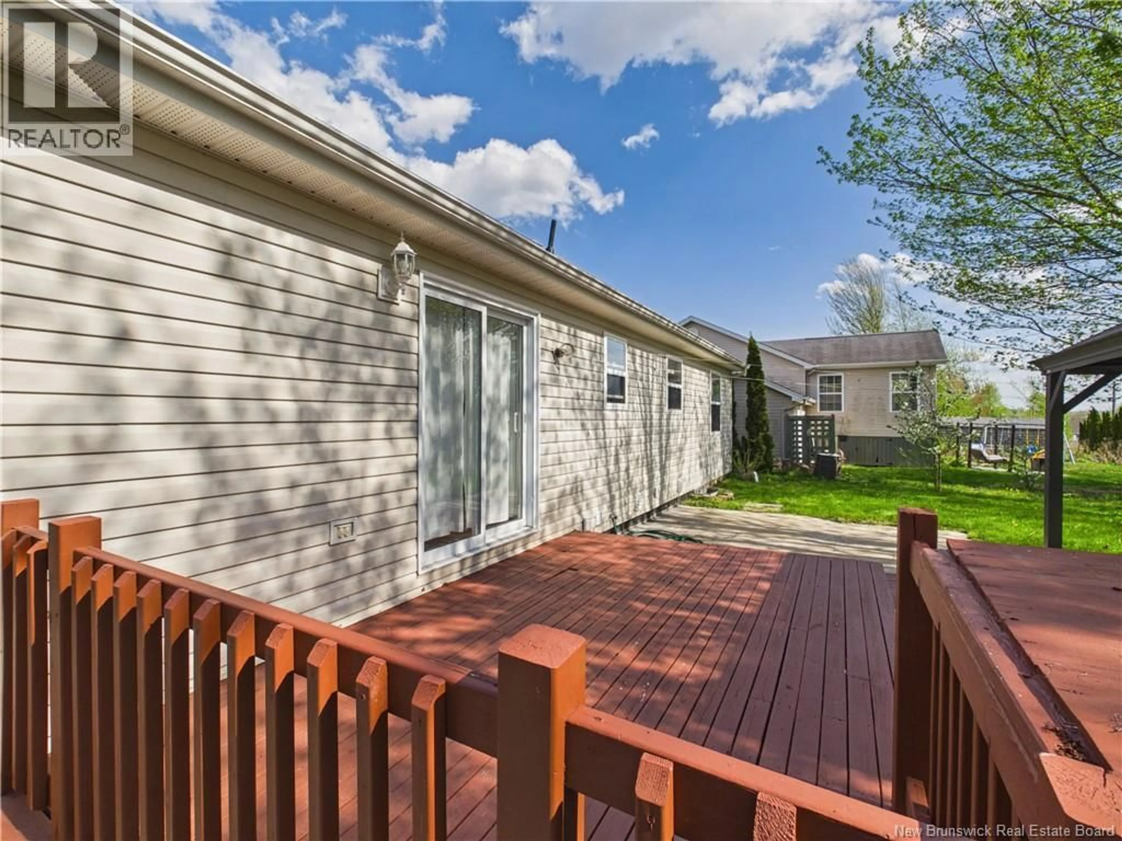 Home with vinyl exterior material, street for 25 GILBERT FINN STREET, Dieppe New Brunswick E1A8L3