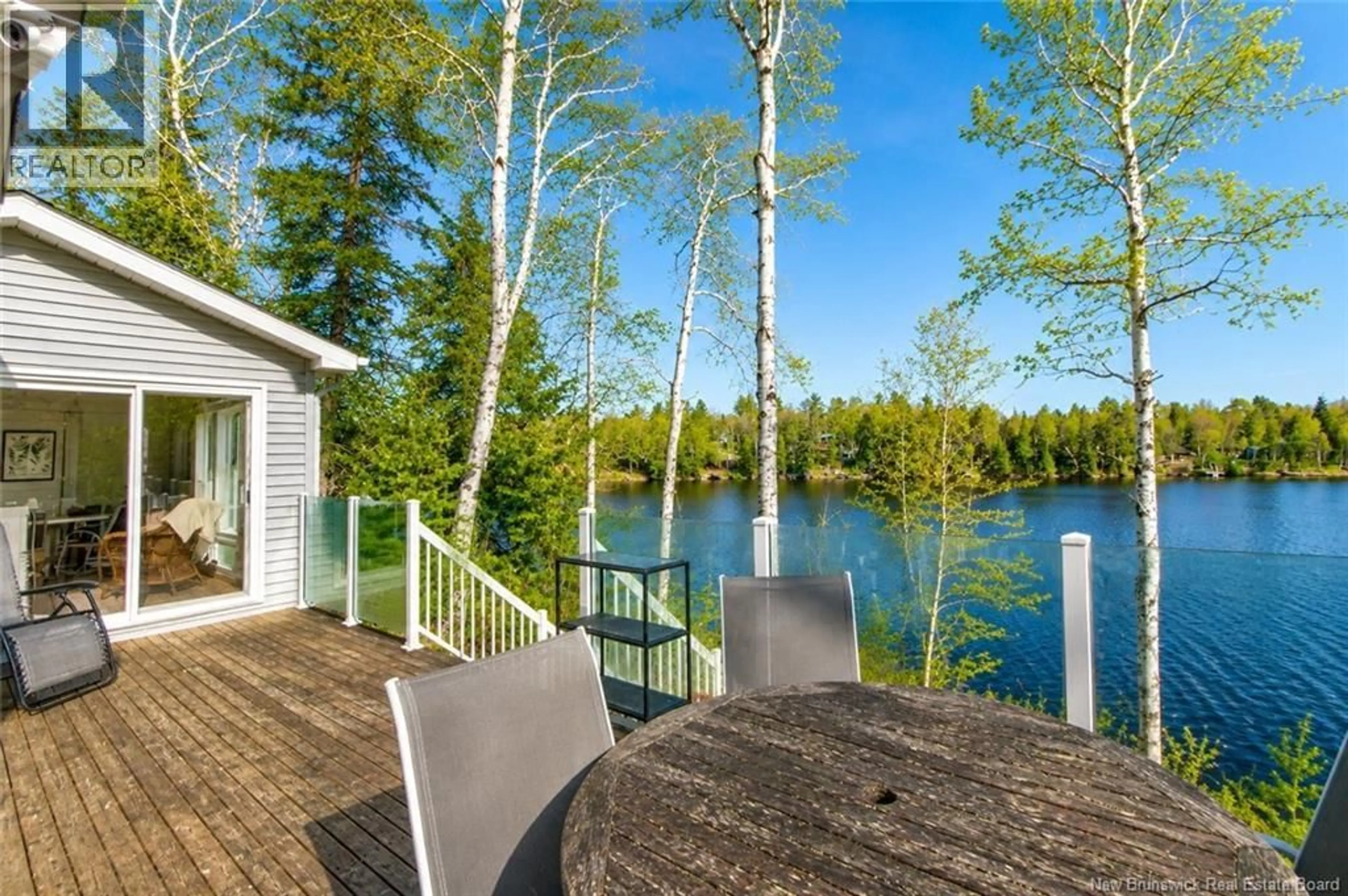 Patio, water/lake/river/ocean view for 15 LEAMAN, Targettville New Brunswick E4W1W6