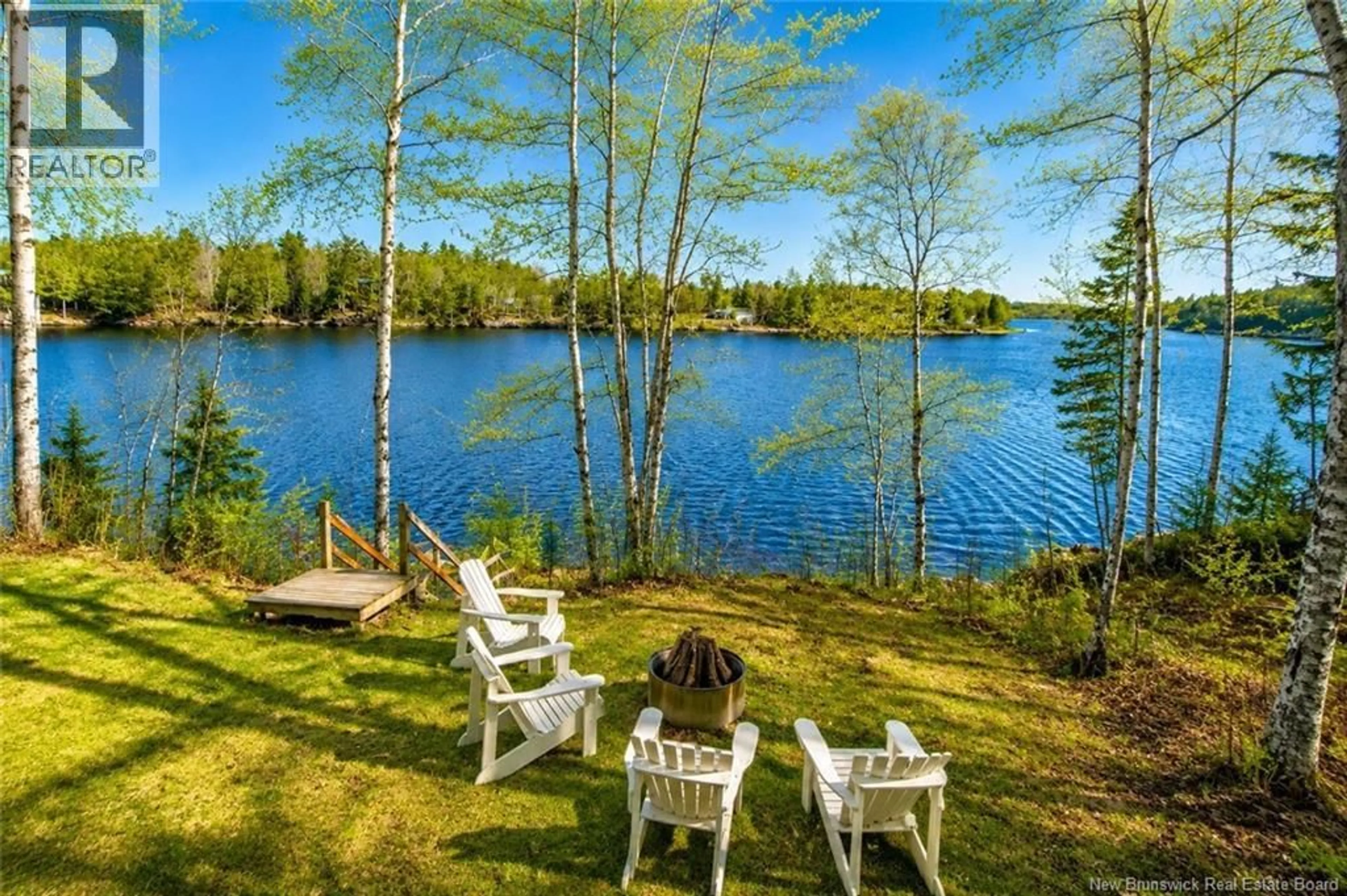 Patio, water/lake/river/ocean view for 15 LEAMAN, Targettville New Brunswick E4W1W6