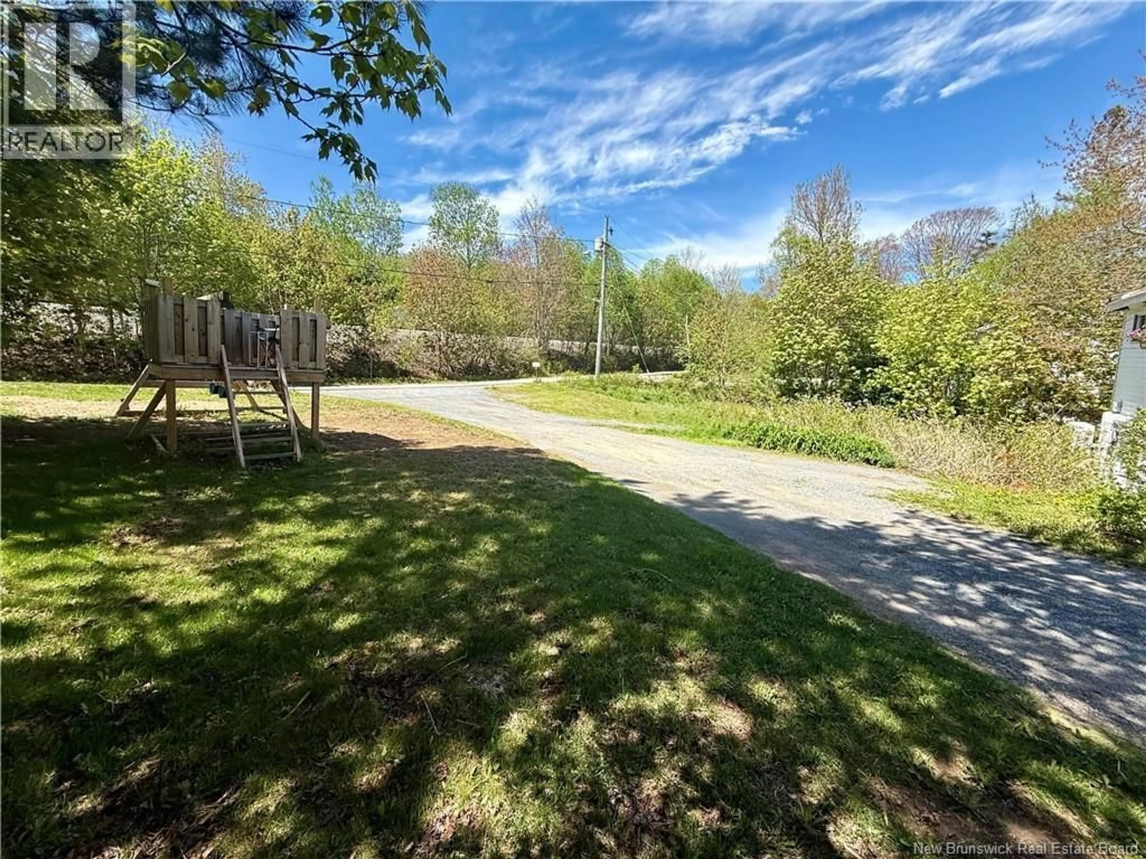 A pic from outside/outdoor area/front of a property/back of a property/a pic from drone, forest/trees view for 20 BRANDY CRESCENT, Grand Bay-Westfield New Brunswick E5K2W8