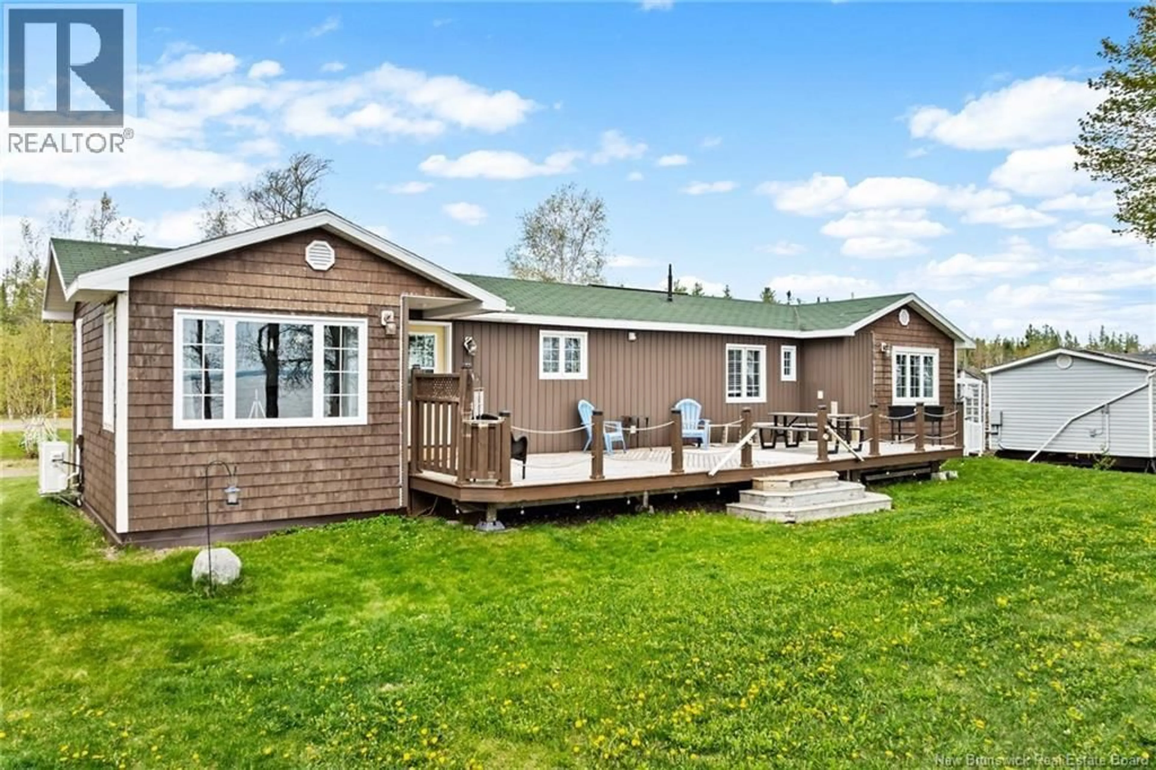 A pic from outside/outdoor area/front of a property/back of a property/a pic from drone, unknown for 34 PEBBLES BEACH LANE, Pondstream New Brunswick E4B4A2
